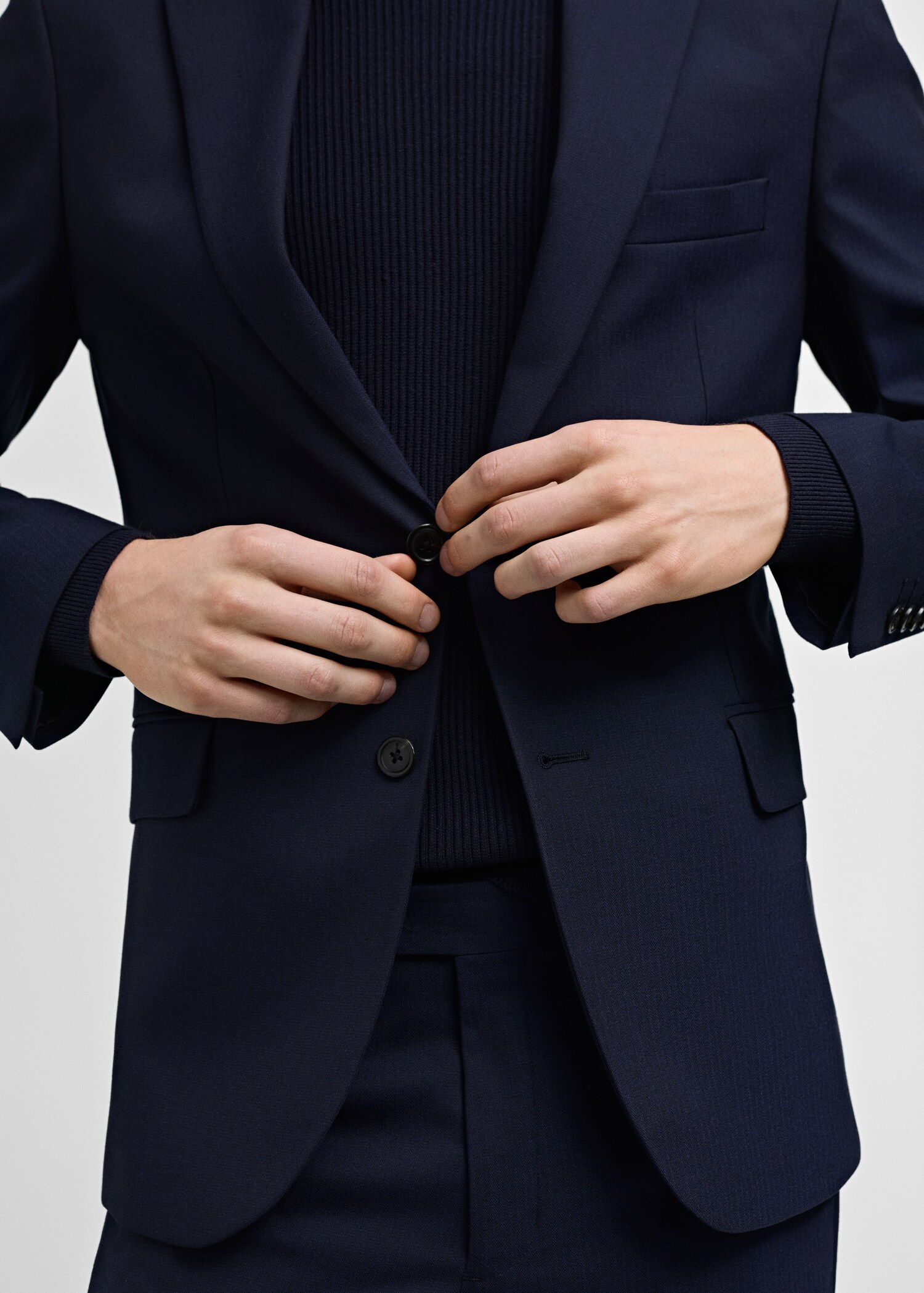 Костюмный пиджак Milan slim fit - Деталь изделия 4