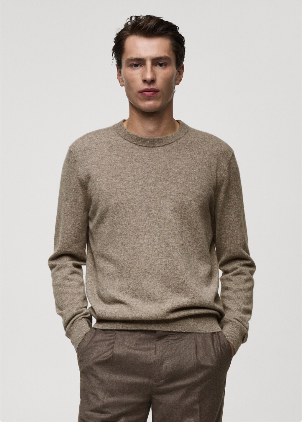 Wool Maglioni Mango Uomo Maglione Grigio Mango Maglioni Uomo