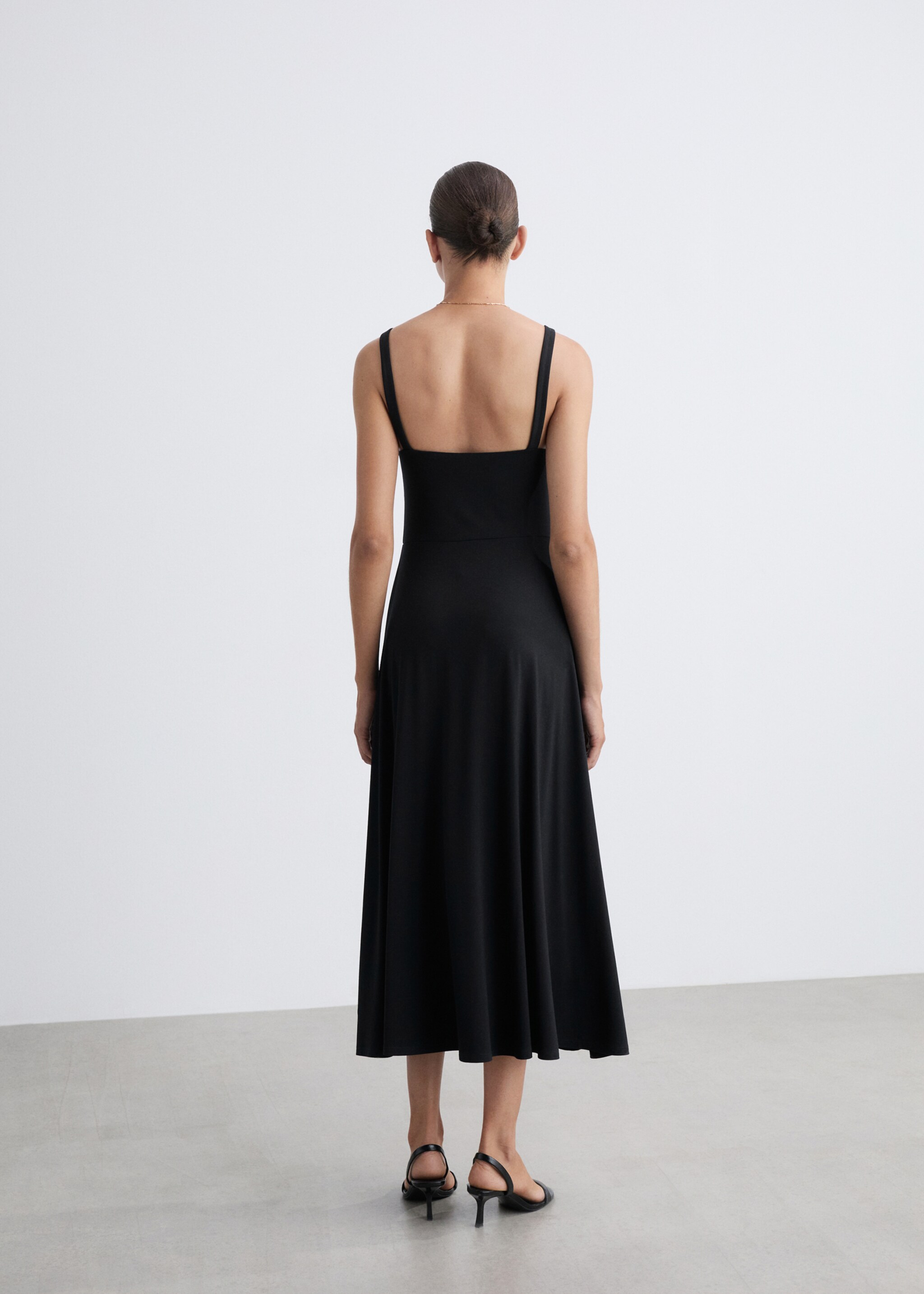 Vestido evasé tirantes - Reverso del artículo
