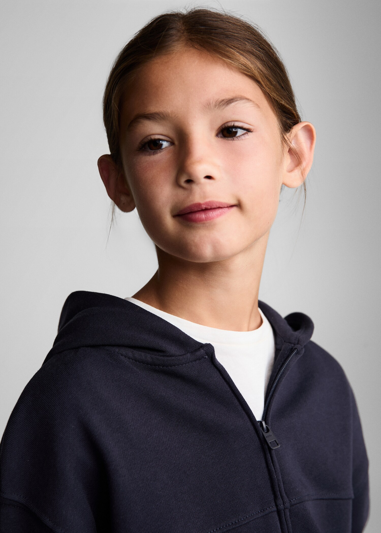 Sweat-shirt zippé à capuche - Détail de l'article 1