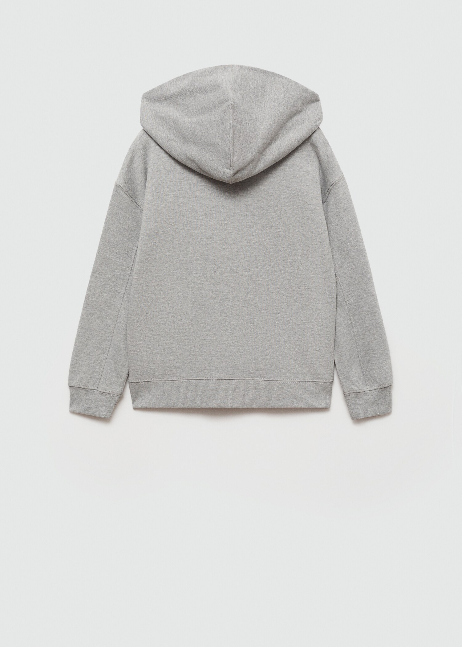 Sweat-shirt zippé à capuche - Verso de l’article