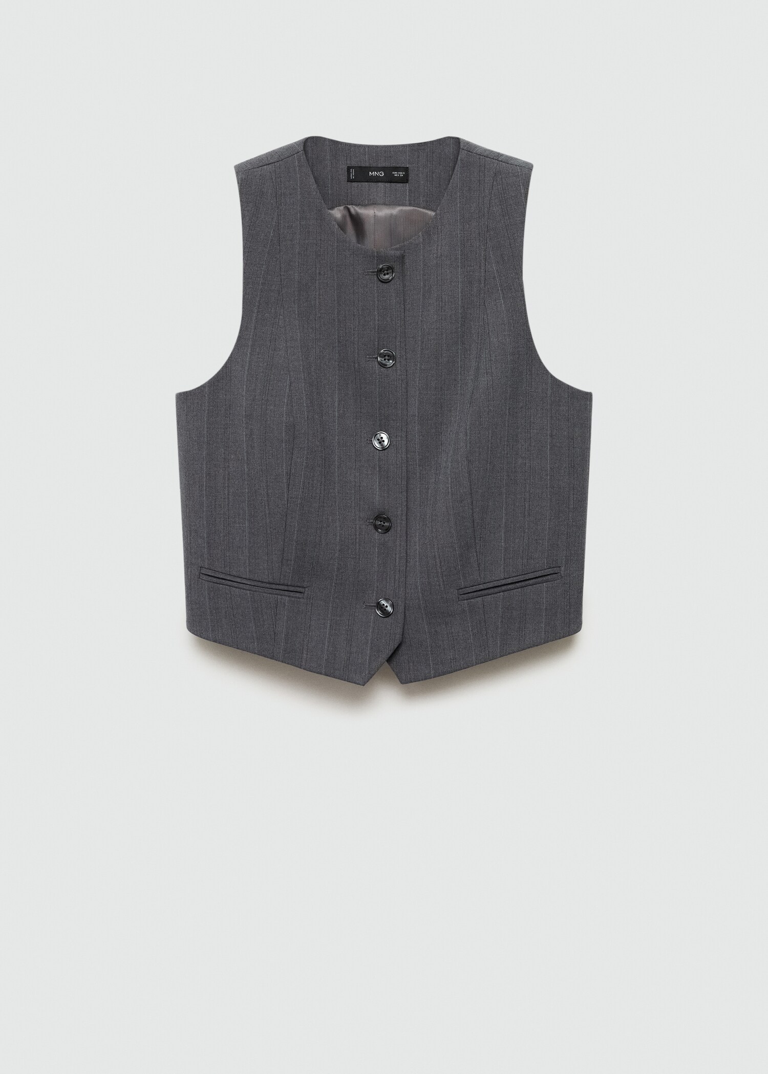 Pinstriped suit vest - Article without model
