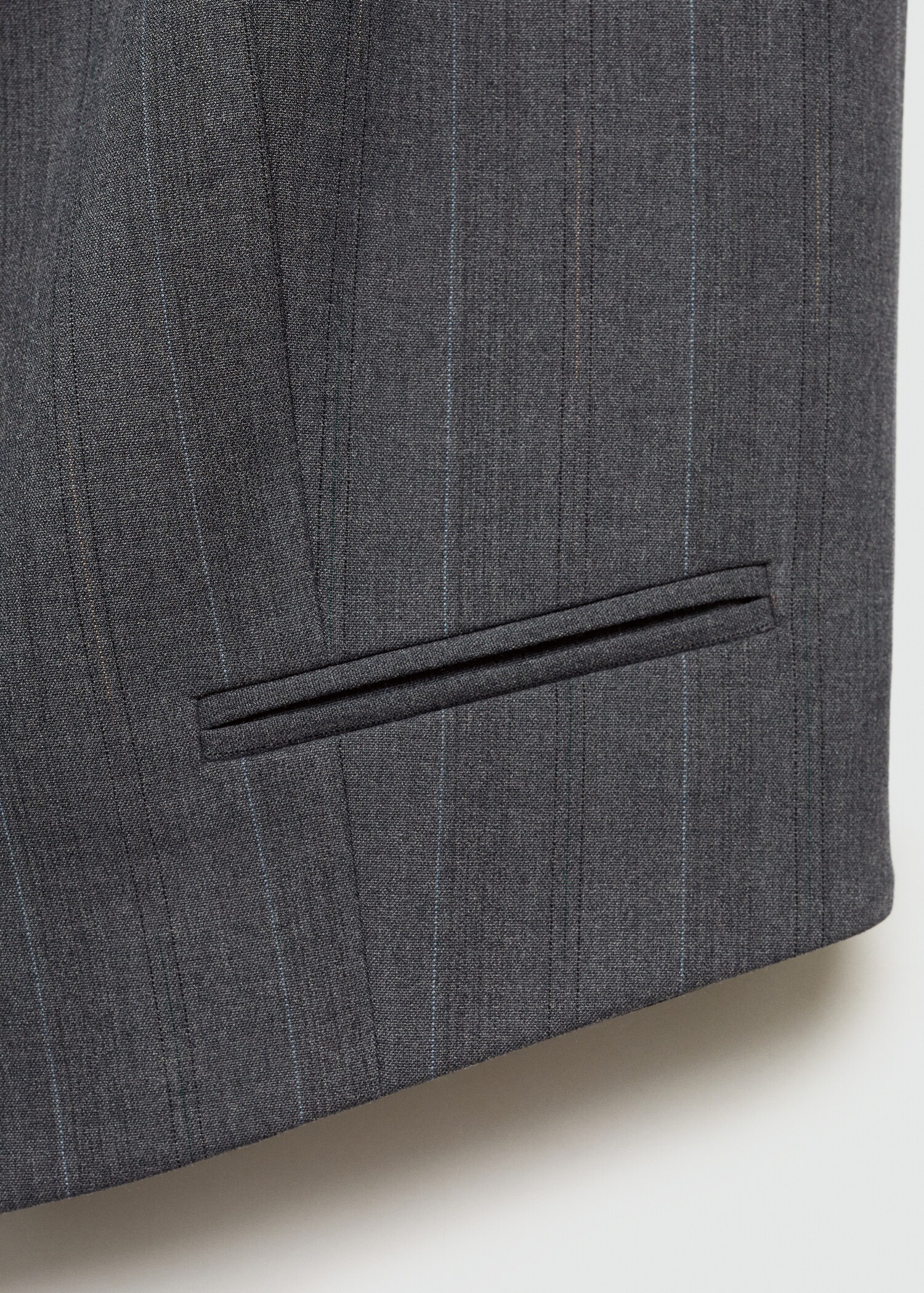 Pinstriped suit vest - Details of the article 0
