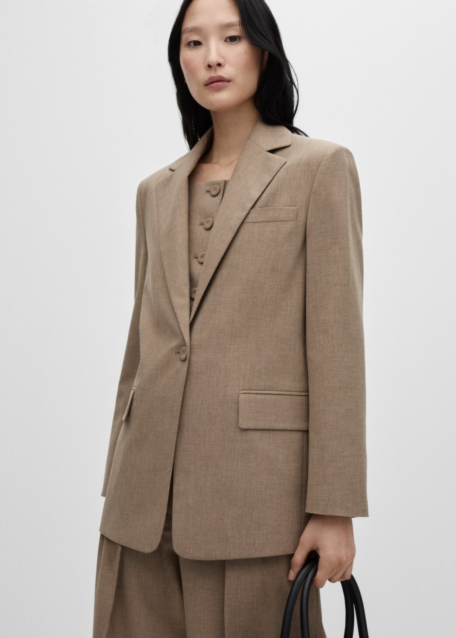 Wool suit jacket - Medium plane