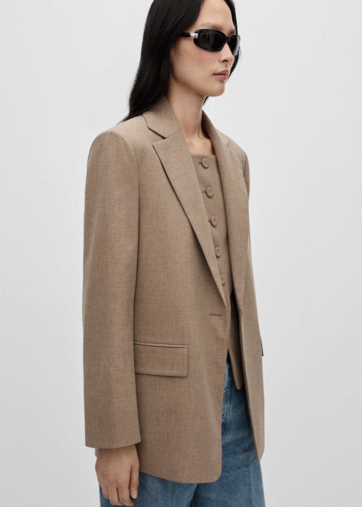 Wool suit jacket - Details of the article 3