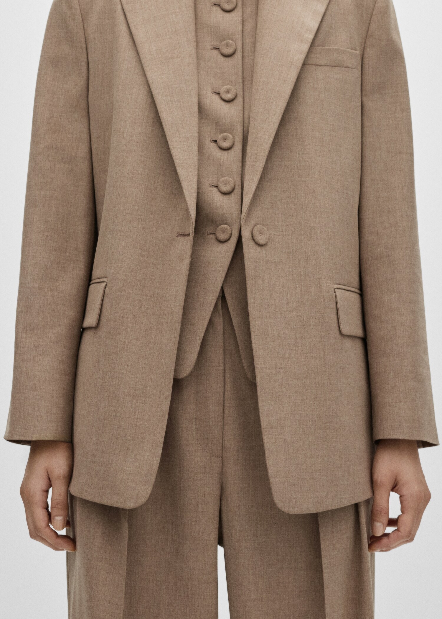 Wool suit jacket - Details of the article 4
