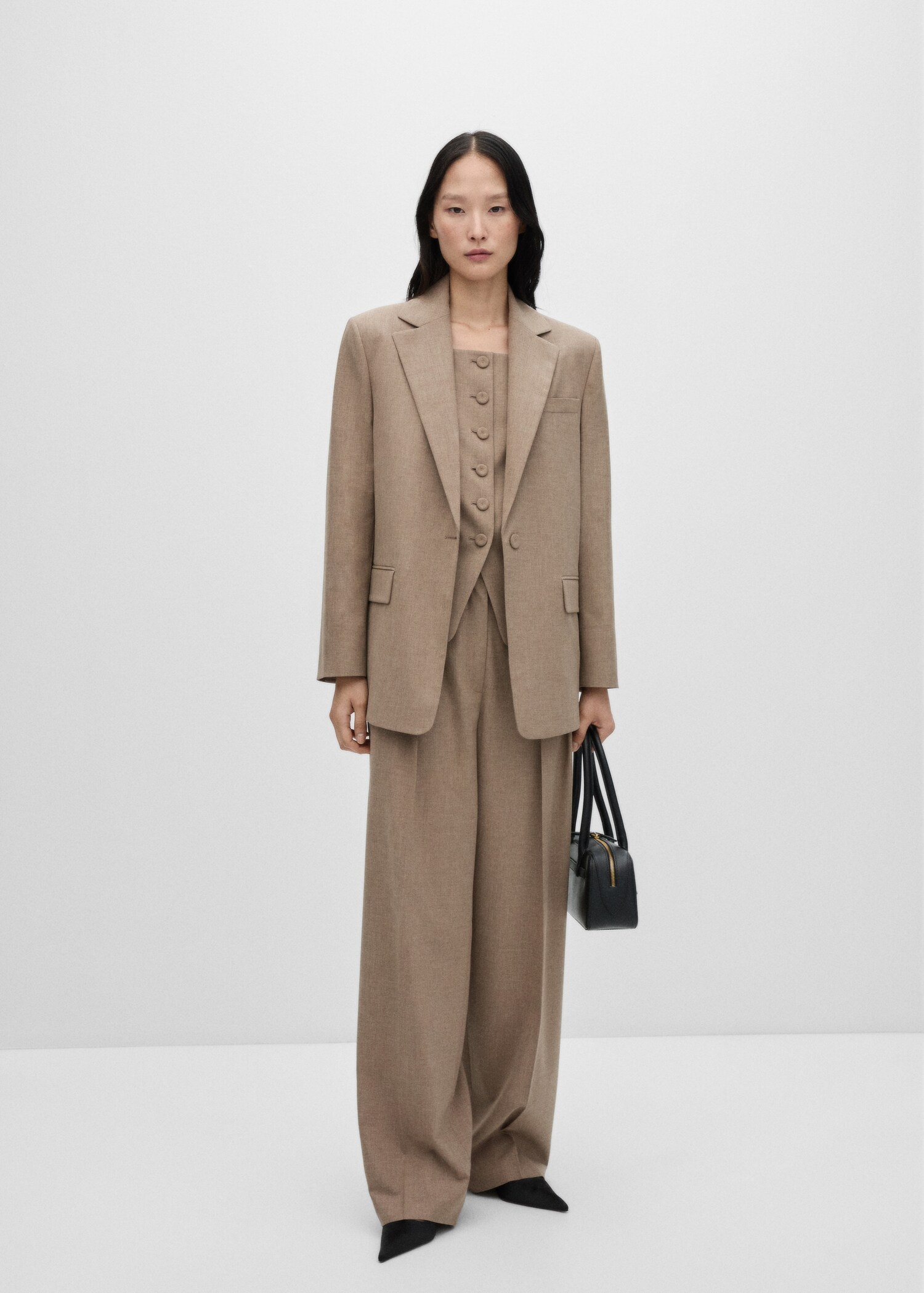 Wool suit jacket - General plane