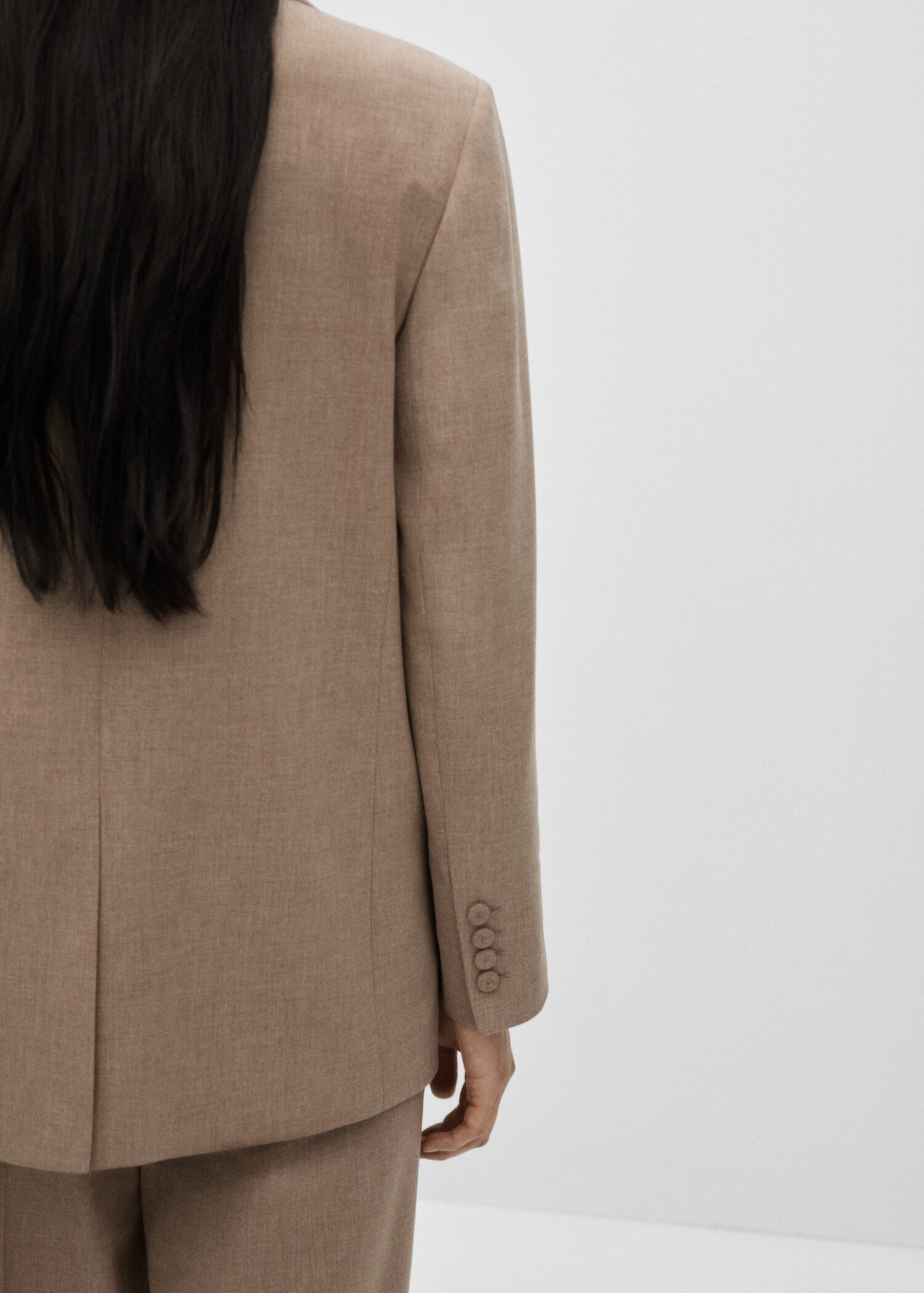 Wool suit jacket - Reverse of the article