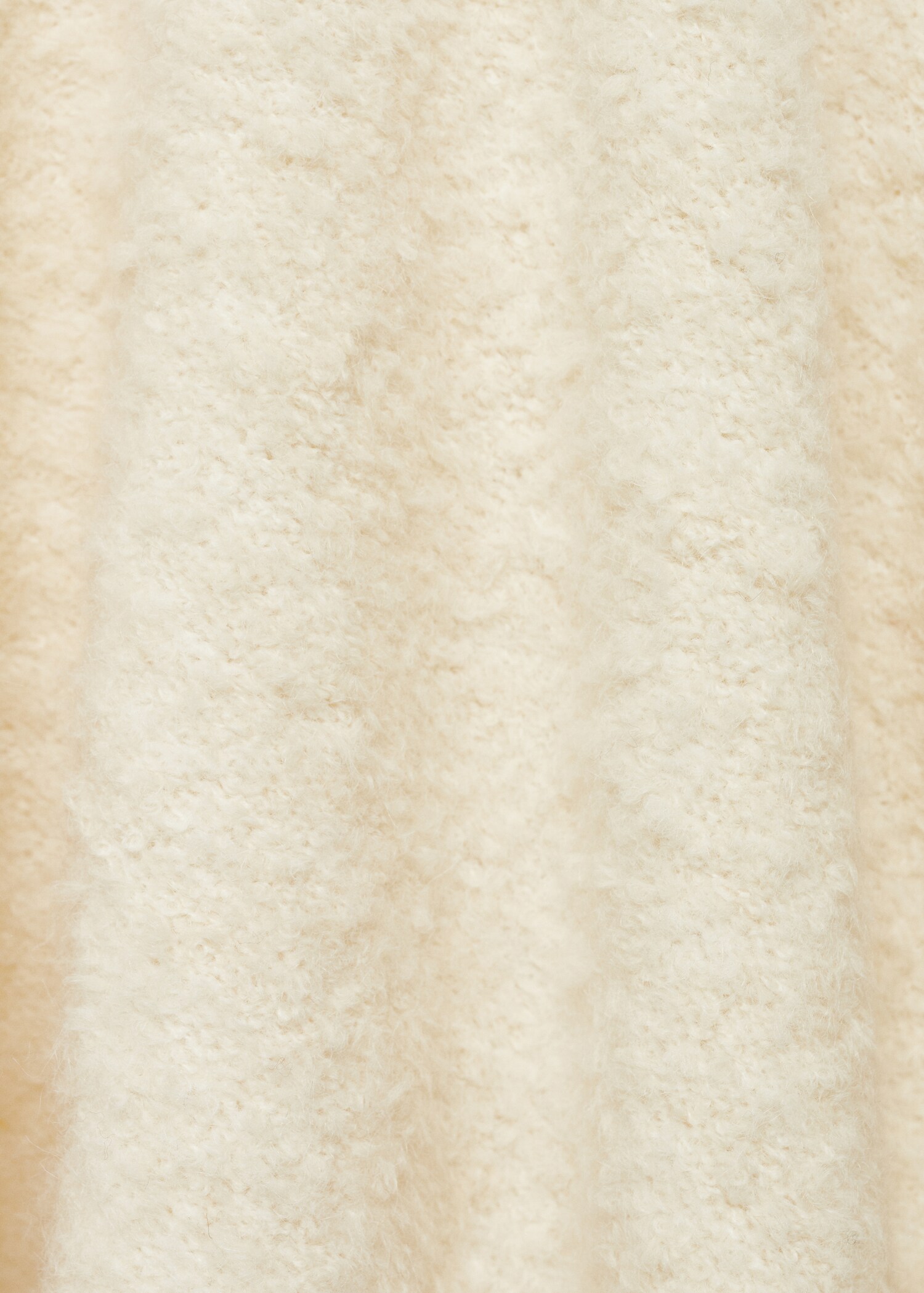 Round neck knitted cape - Details of the article 8