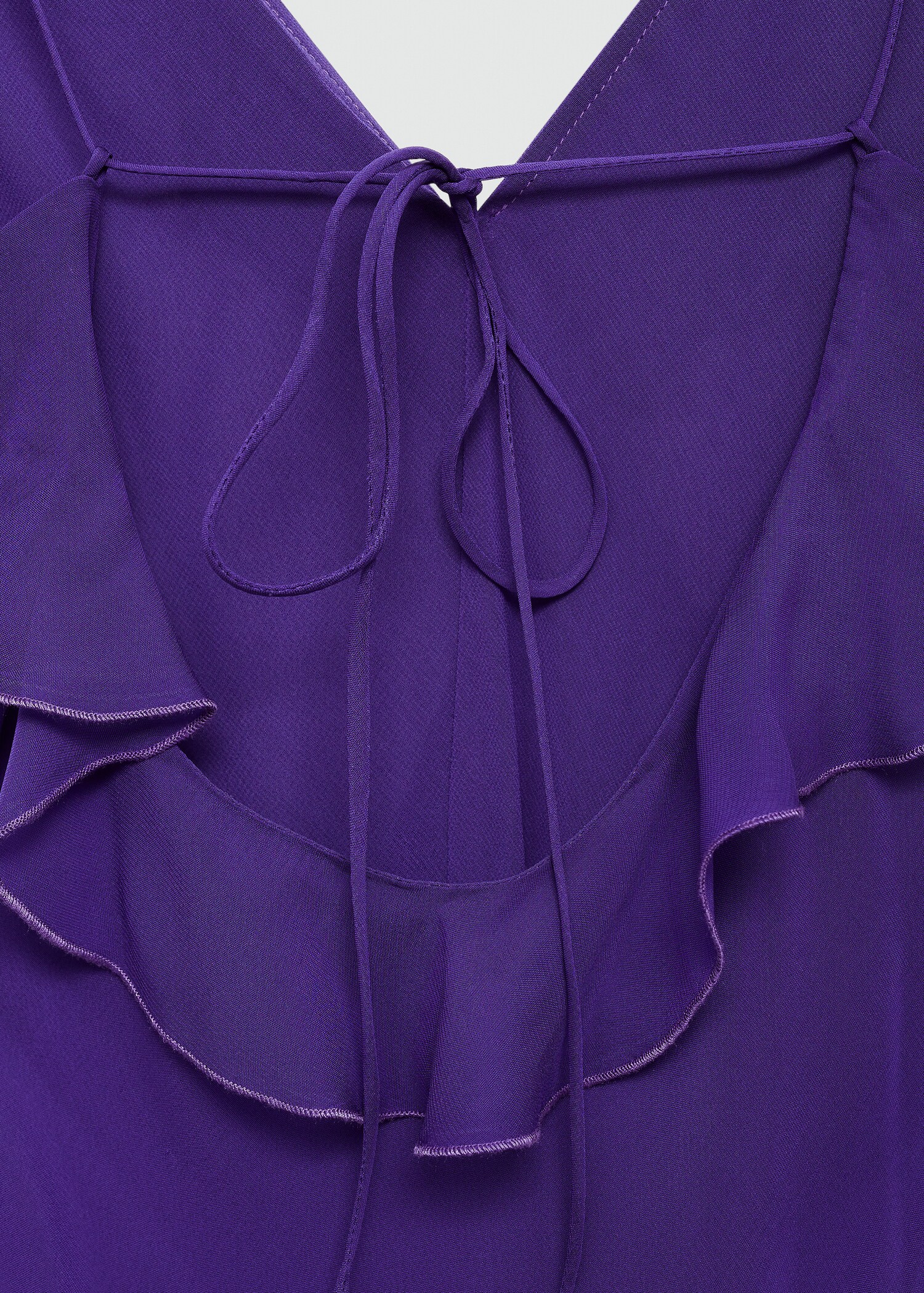 Vestido gasa volantes - Detalle del artículo 0
