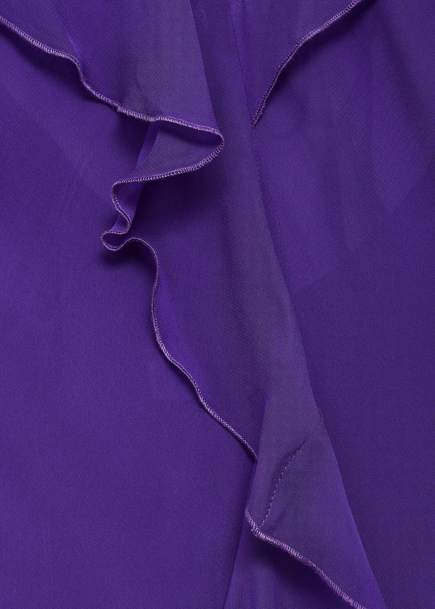 Ruffled chiffon dress - Details of the article 8