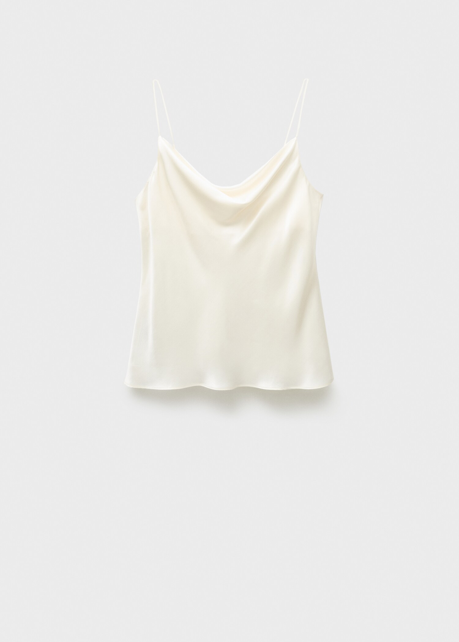 Silk satin top - Article without model
