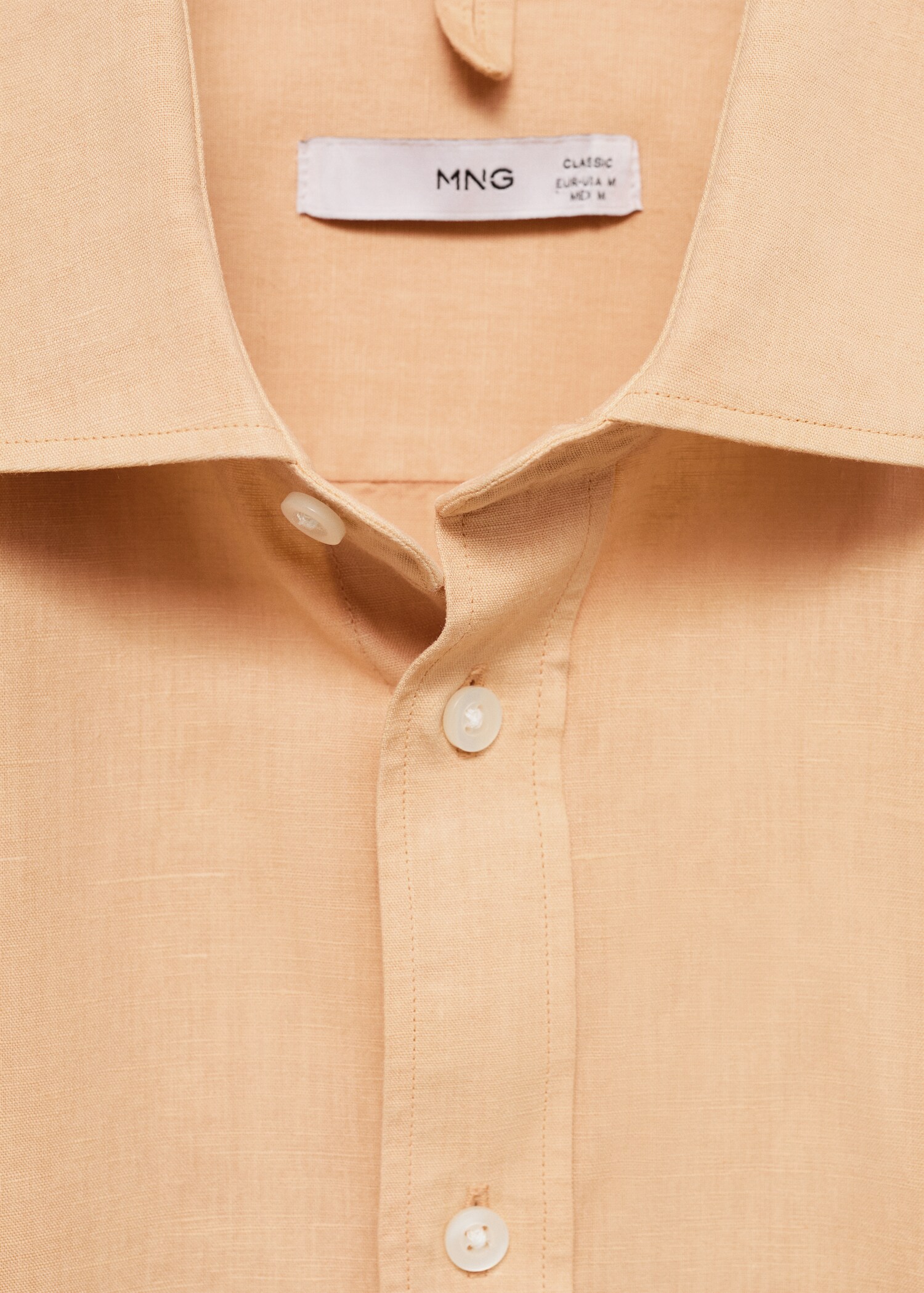 Chemise classic-fit lin - Détail de l'article 8