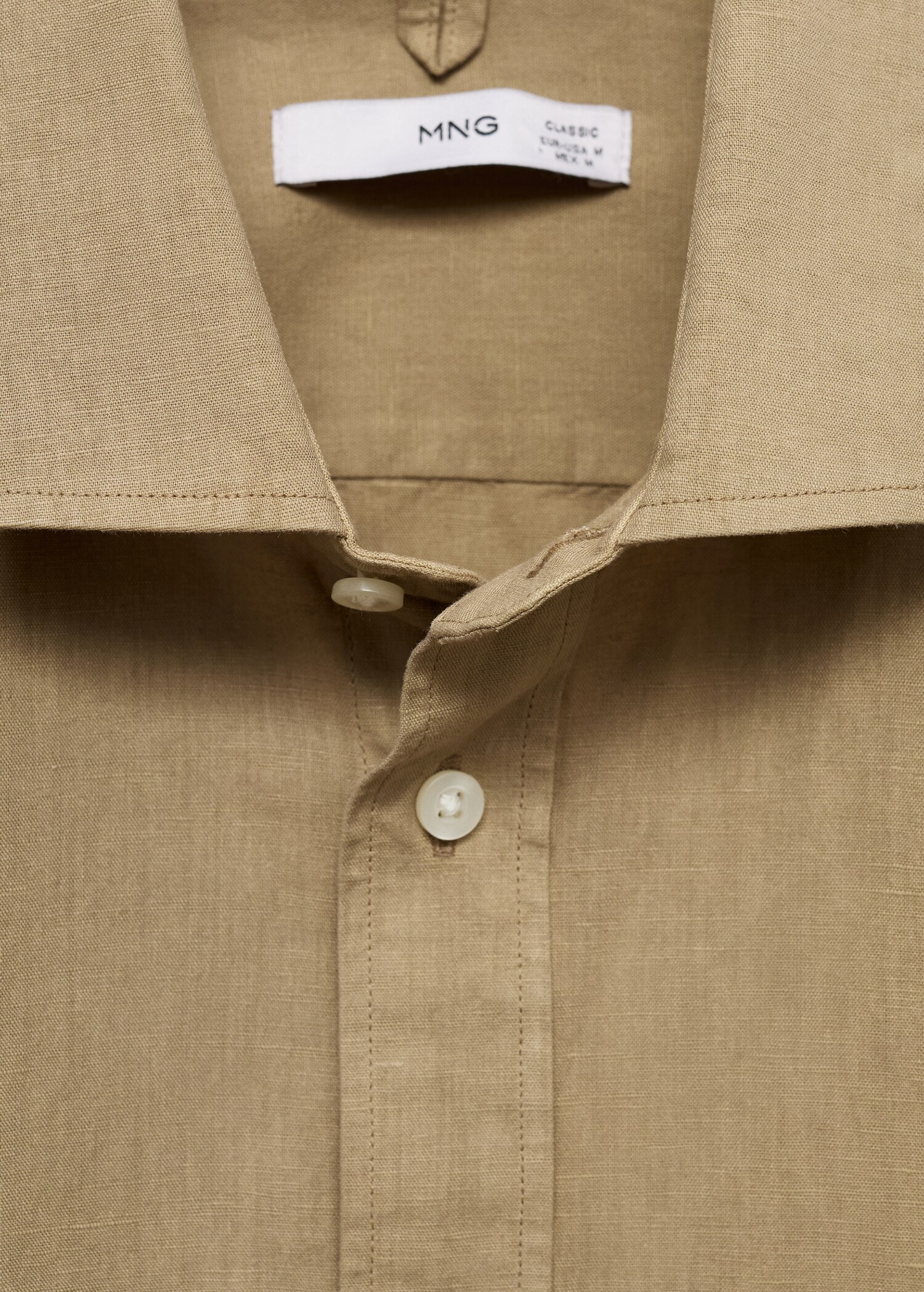 Chemise classic-fit lin - Détail de l'article 8