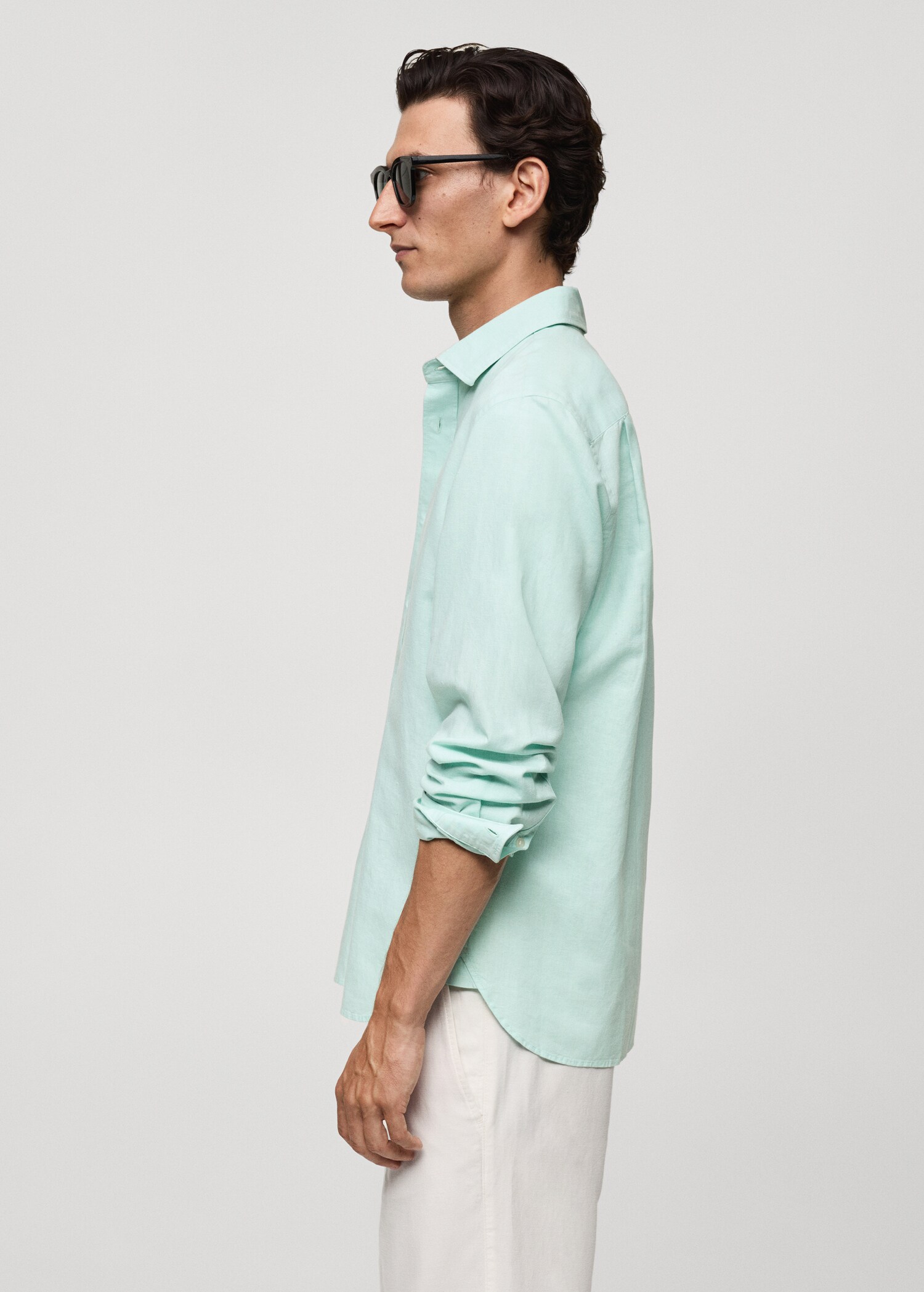 Chemise classic-fit lin - Détail de l'article 2