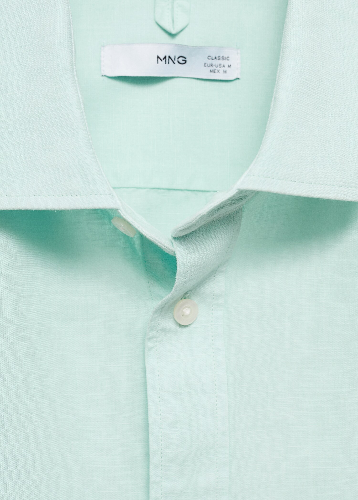 Chemise classic-fit lin - Détail de l'article 8