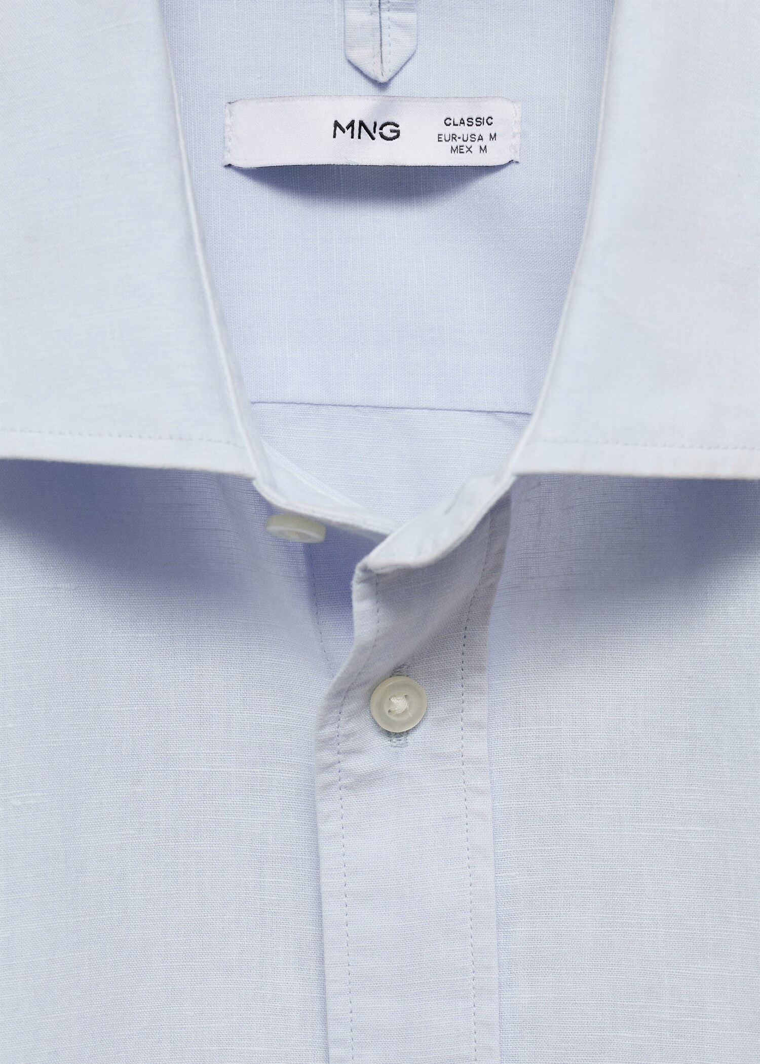 Chemise classic-fit lin - Détail de l'article 8