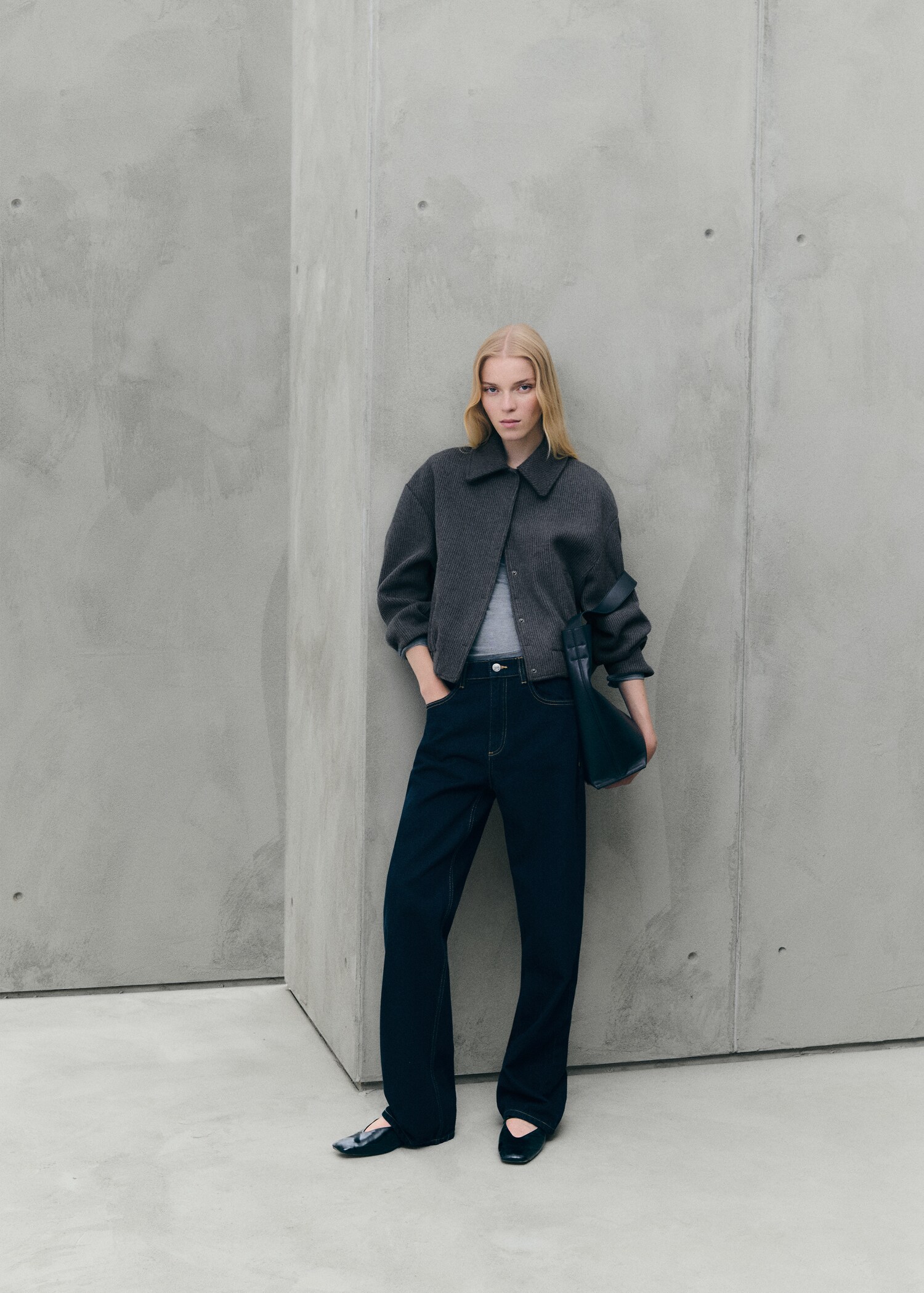 Pocket knit jacket - Details of the article 6