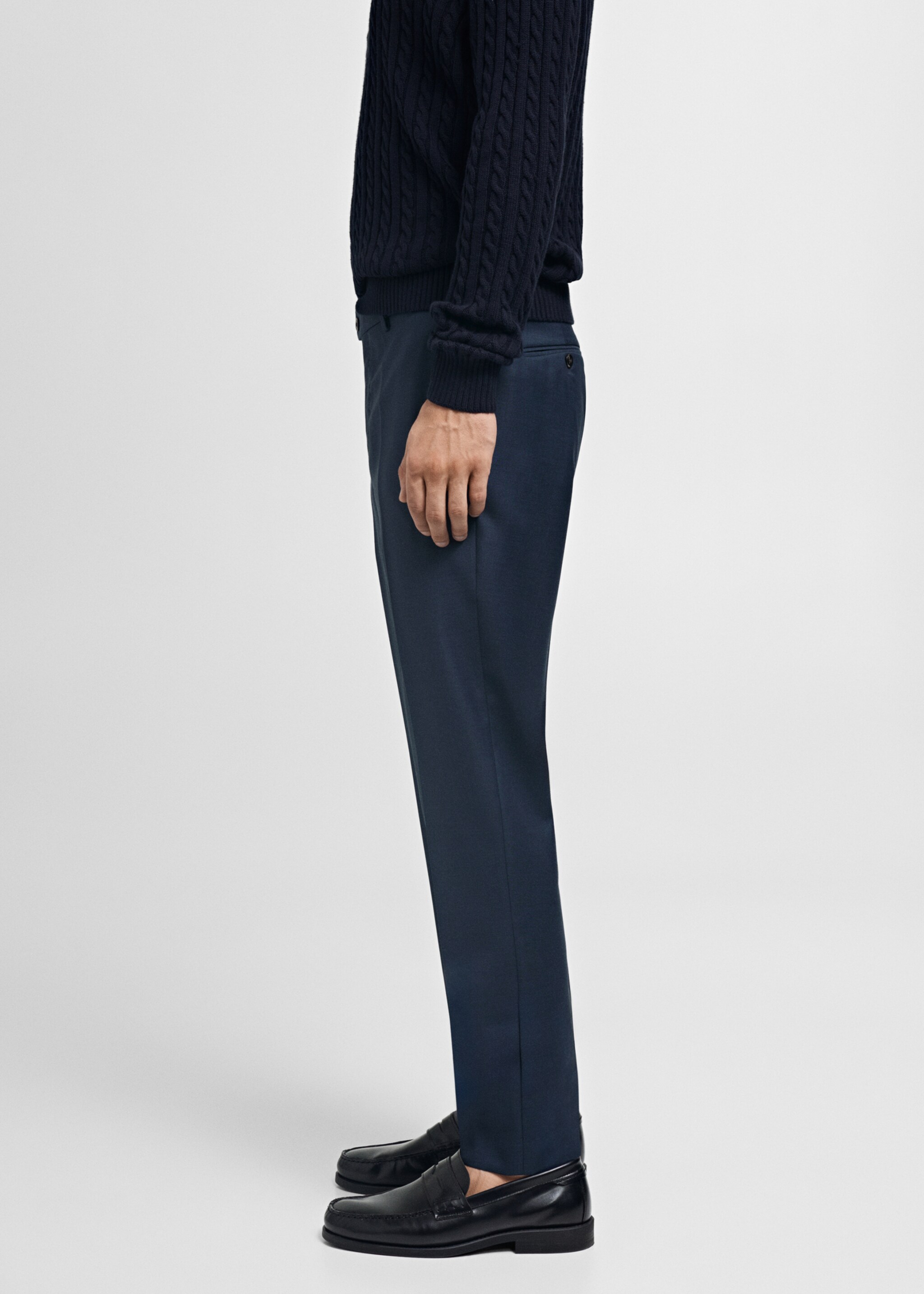 Pantalon costume Venecia 100 % laine vierge - Détail de l'article 2