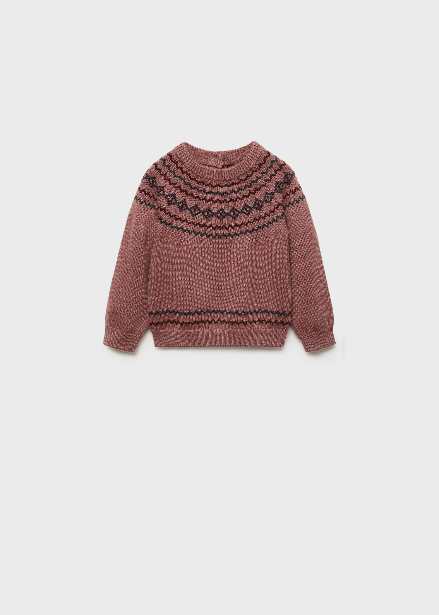 Jacquard sweater - Article without model