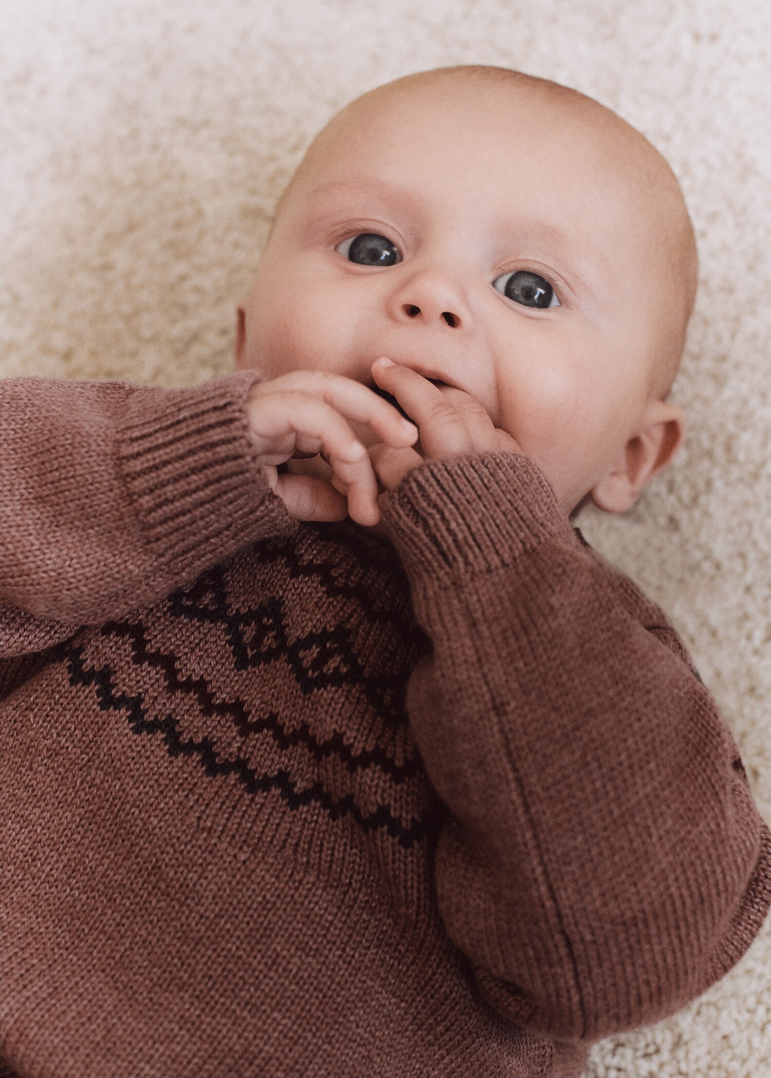 Jacquard sweater - Details of the article 5