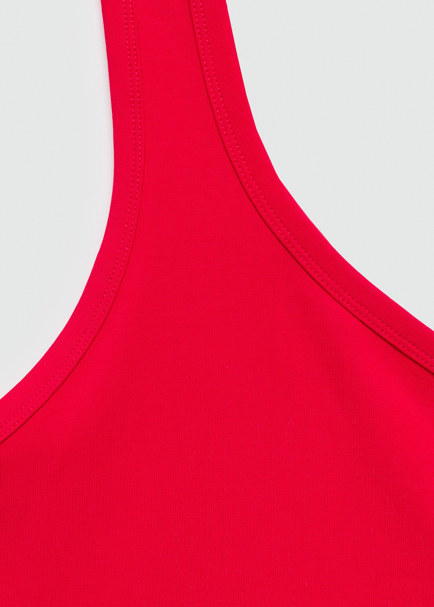 Asymmetrical cotton top - Details of the article 8