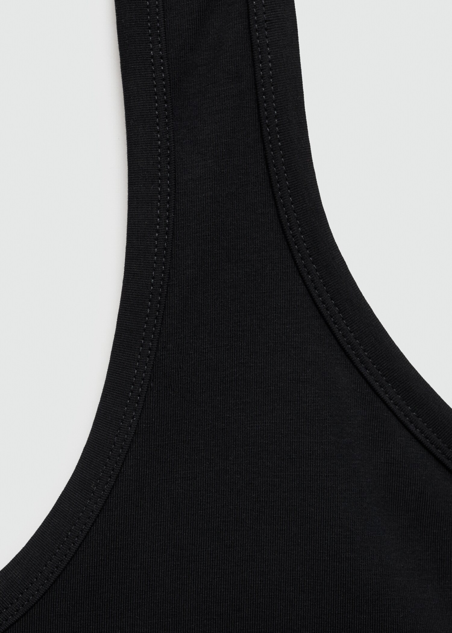 Asymmetrical cotton top - Details of the article 8