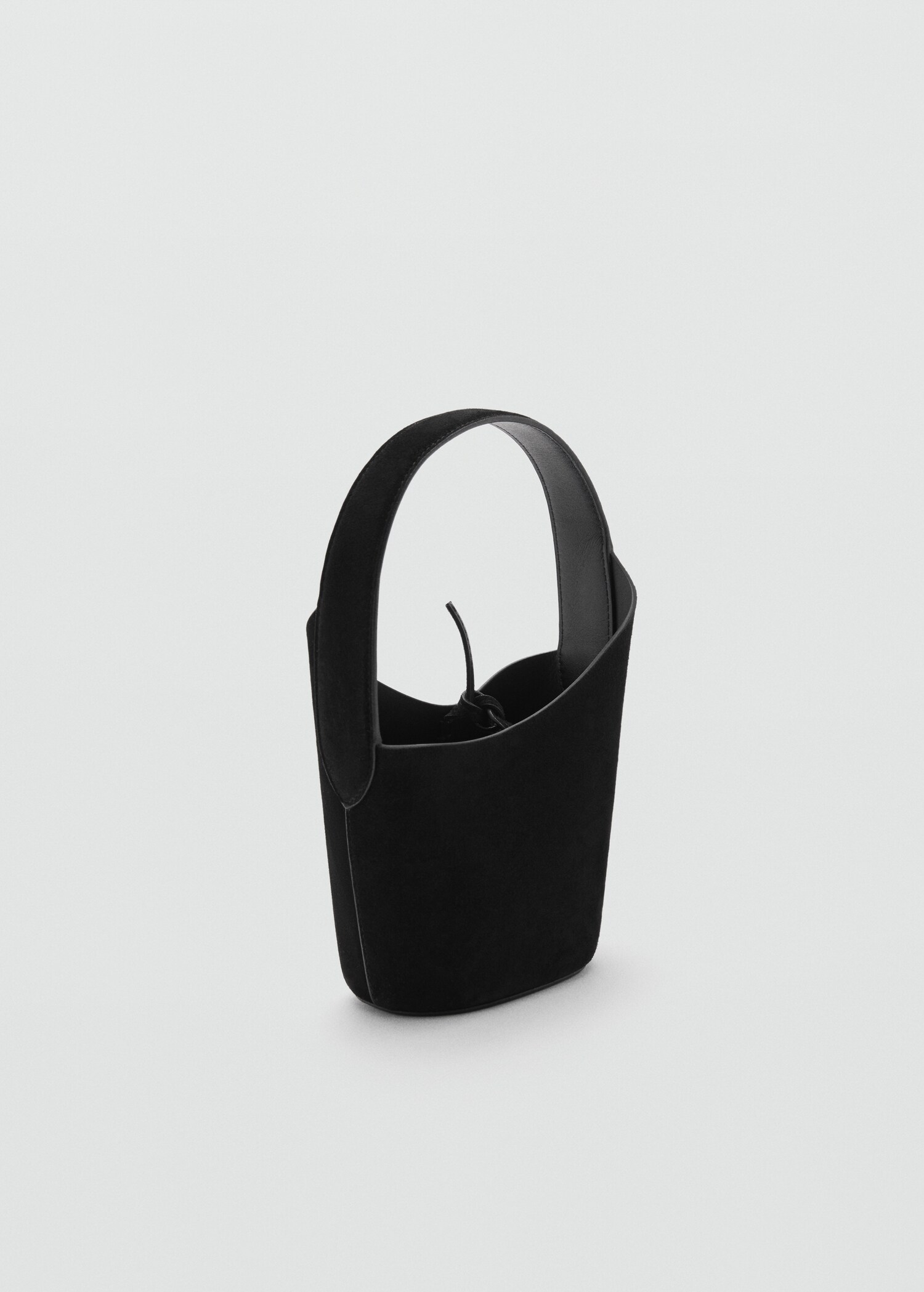 Leather handbag - Medium plane