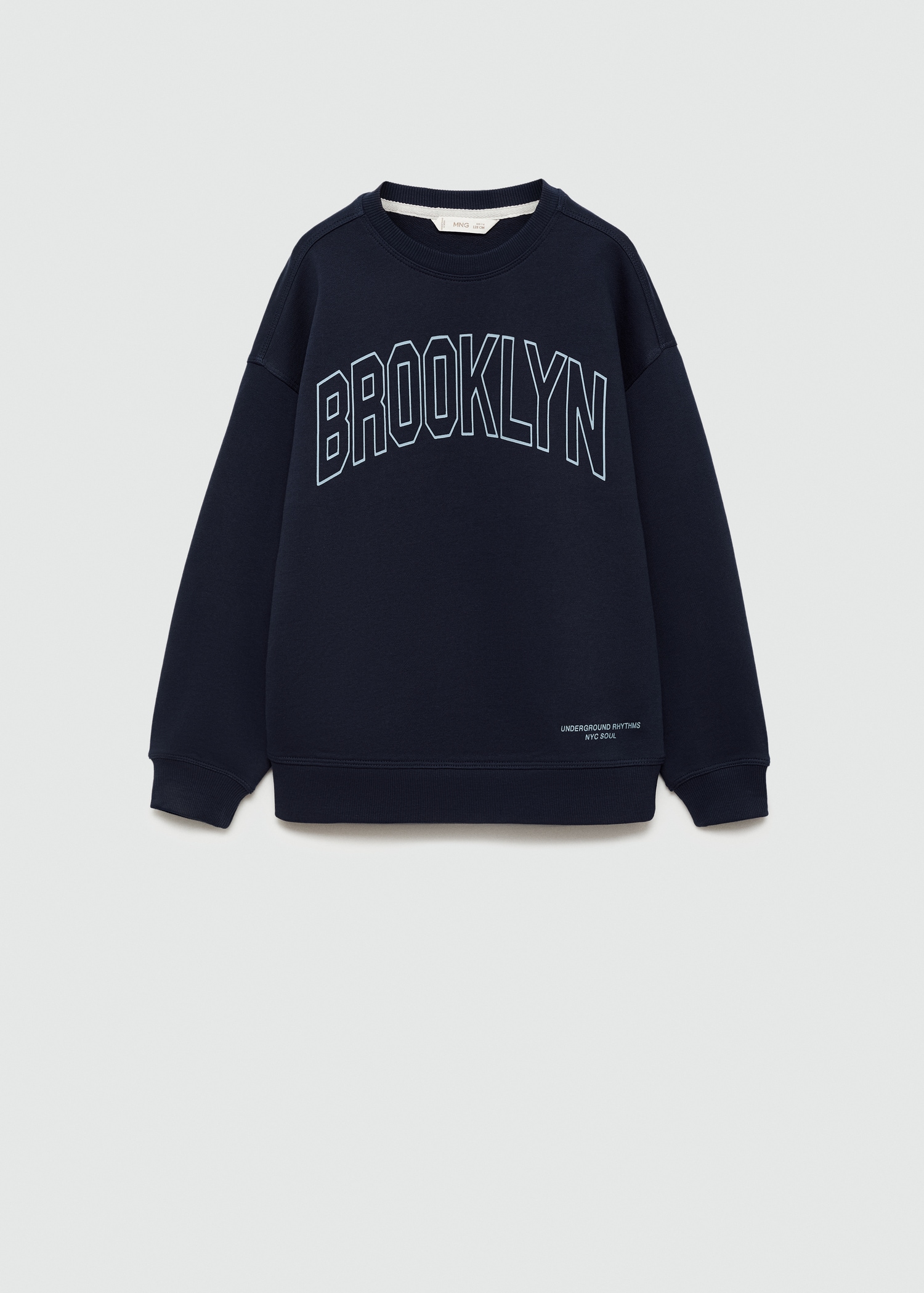 Printed cotton sweatshirt - Article without model