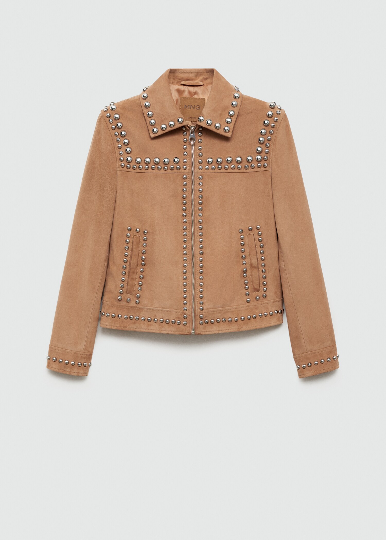 Studded leather jacket - Article without model