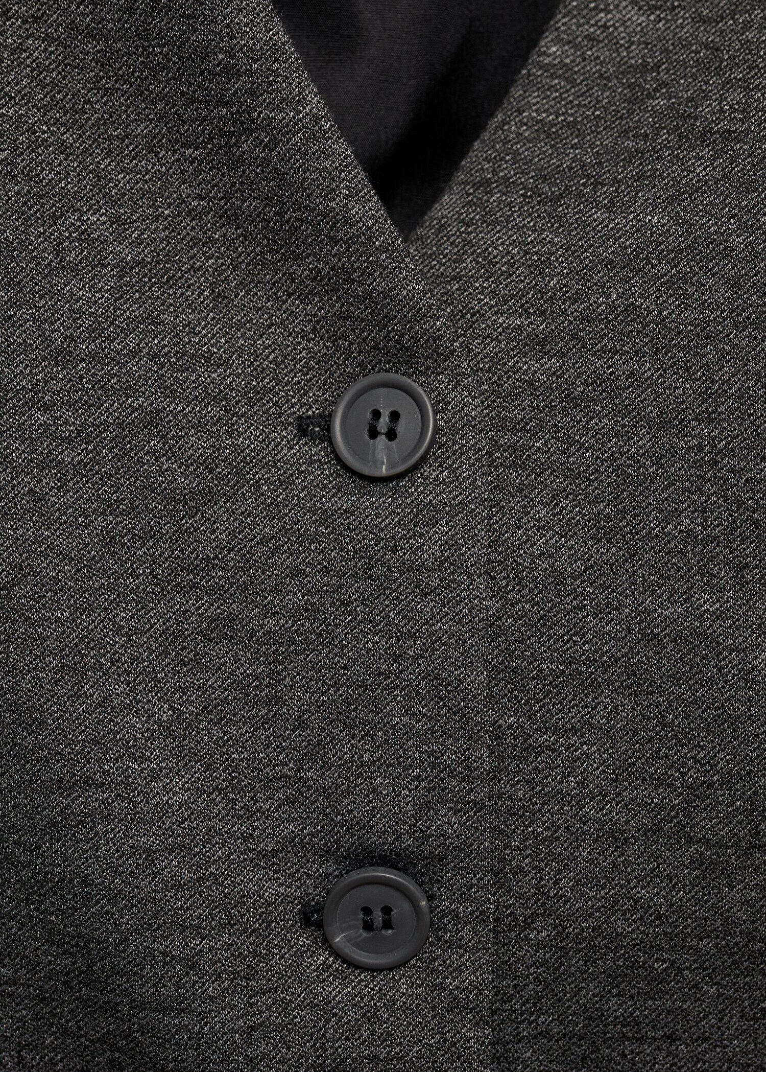 Fitted vest with buttons - Details of the article 8