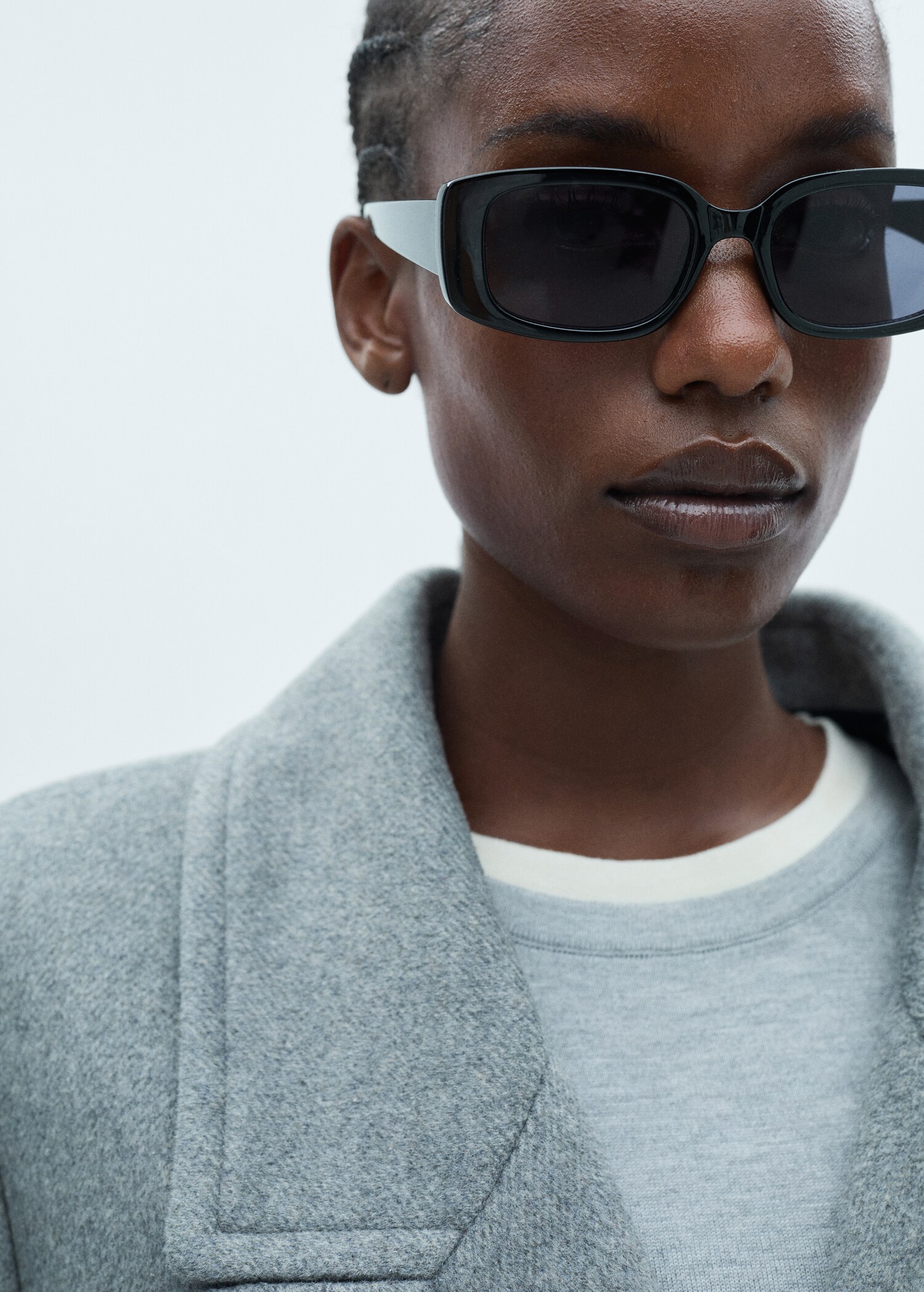 Lapels wool coat - Details of the article 4