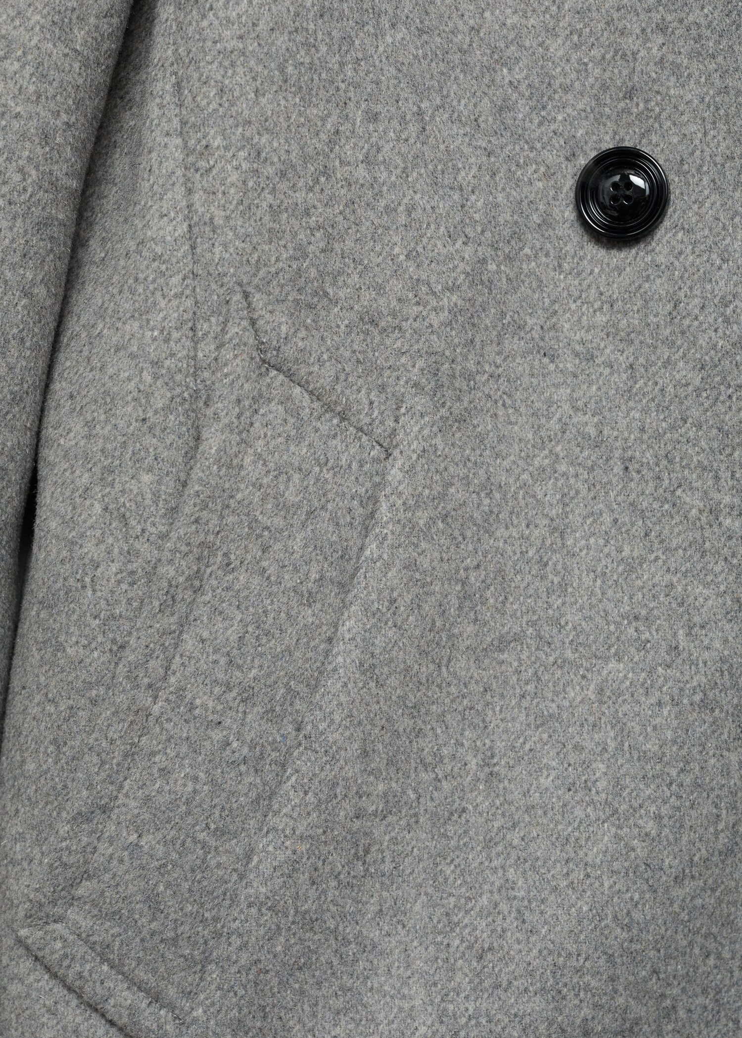 Lapels wool coat - Details of the article 8