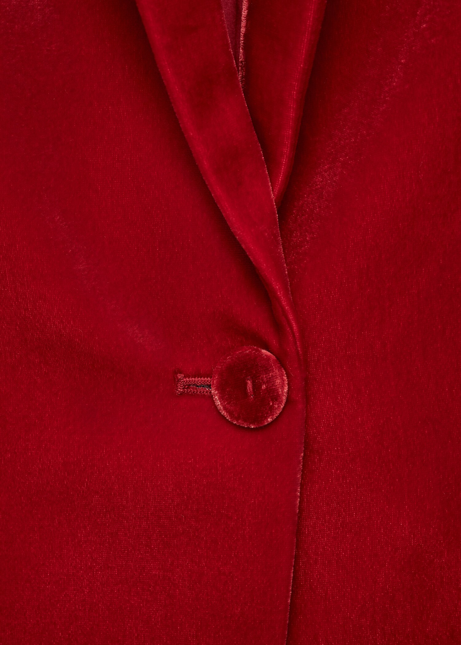 Velvet suit jacket - Details of the article 0