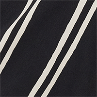 Thumbnail of Stripe-print midi-dress - Black