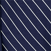 Thumbnail of Satin pants with combined stripes - Blue