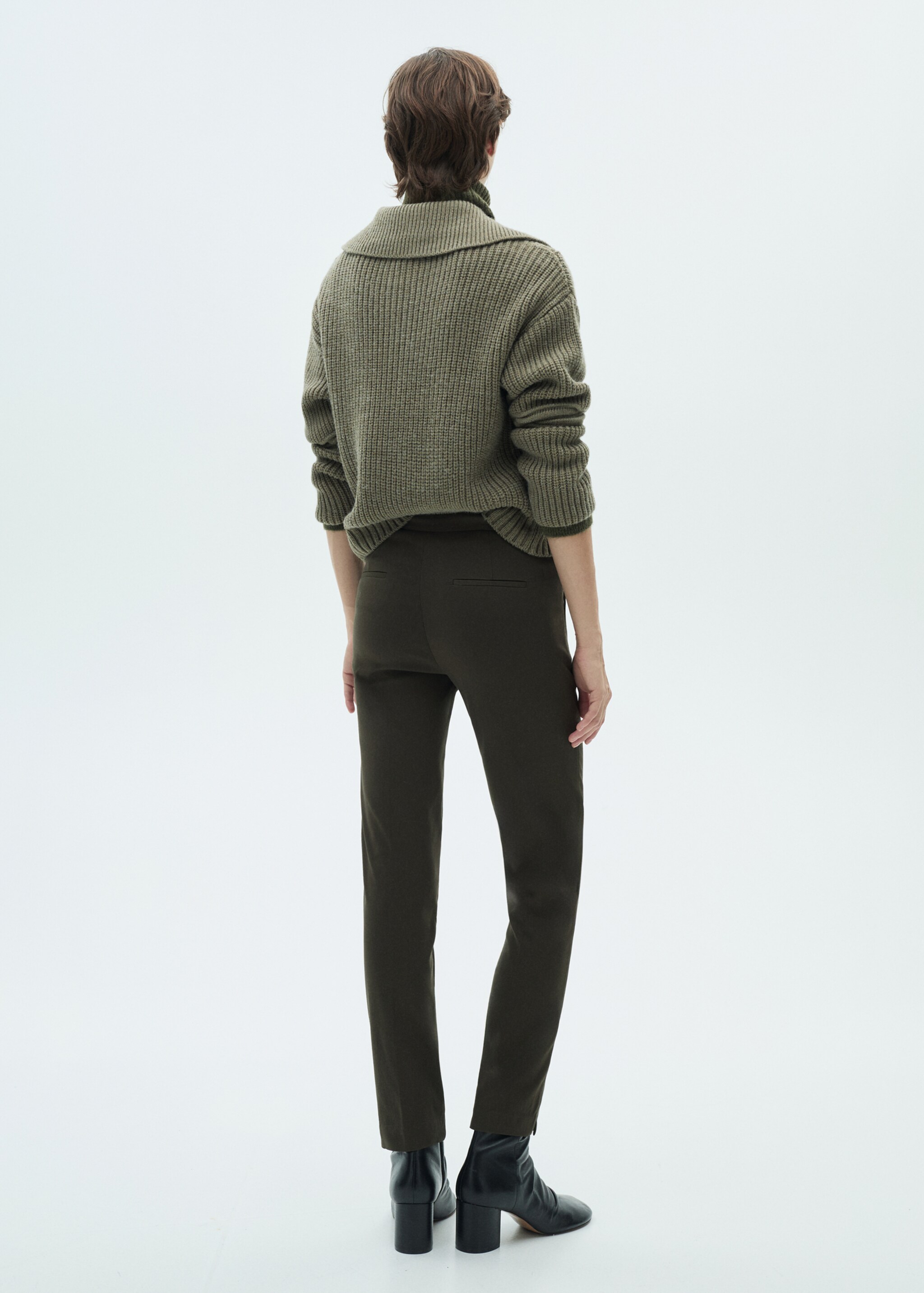Pantalón skinny crop - Reverso del artículo