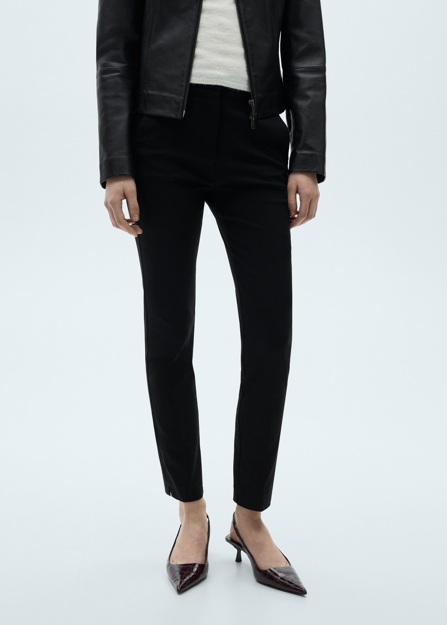 Pantalon skinny crop - Plan moyen