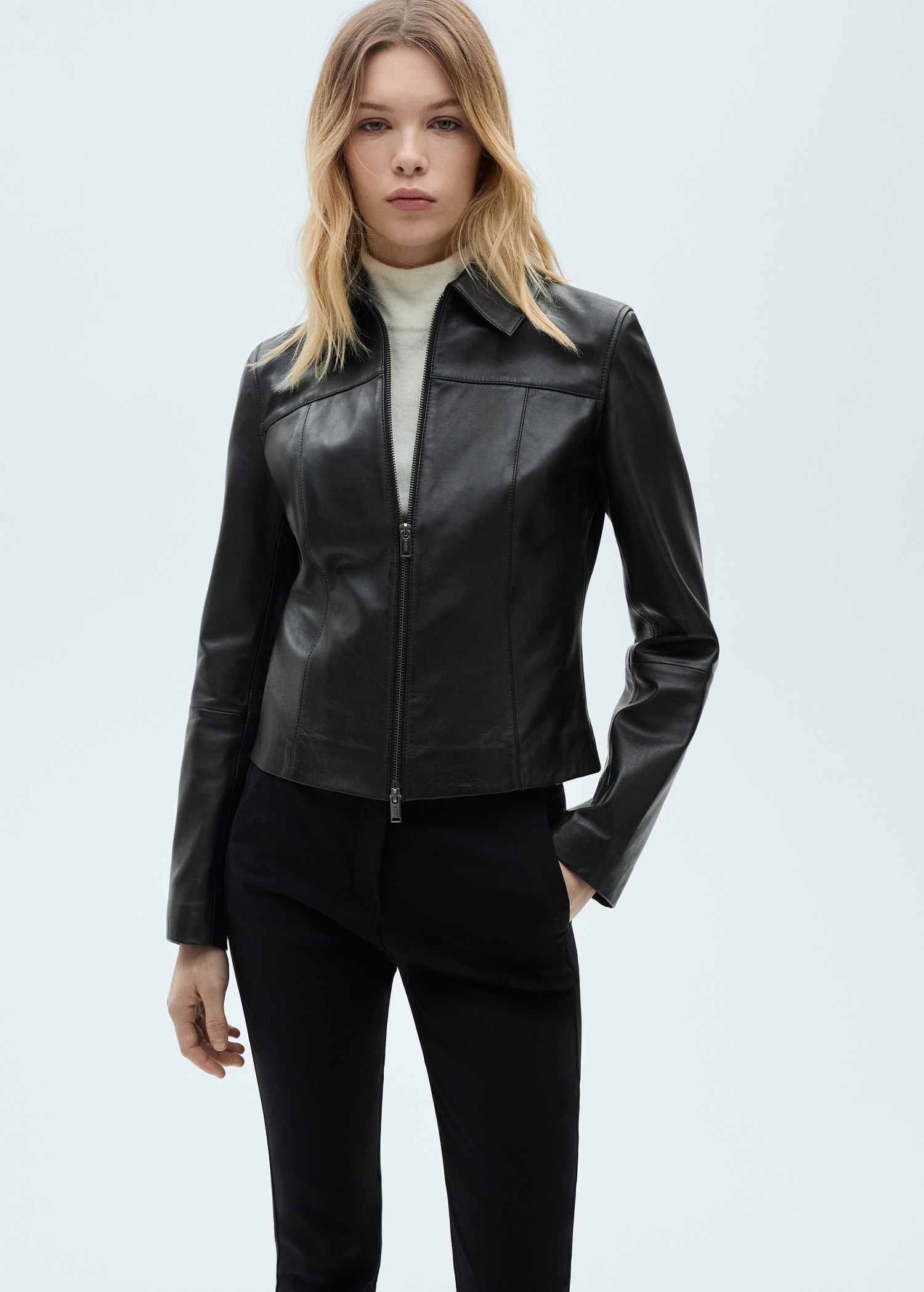 Crop skinny trousers - Women | MANGO USA