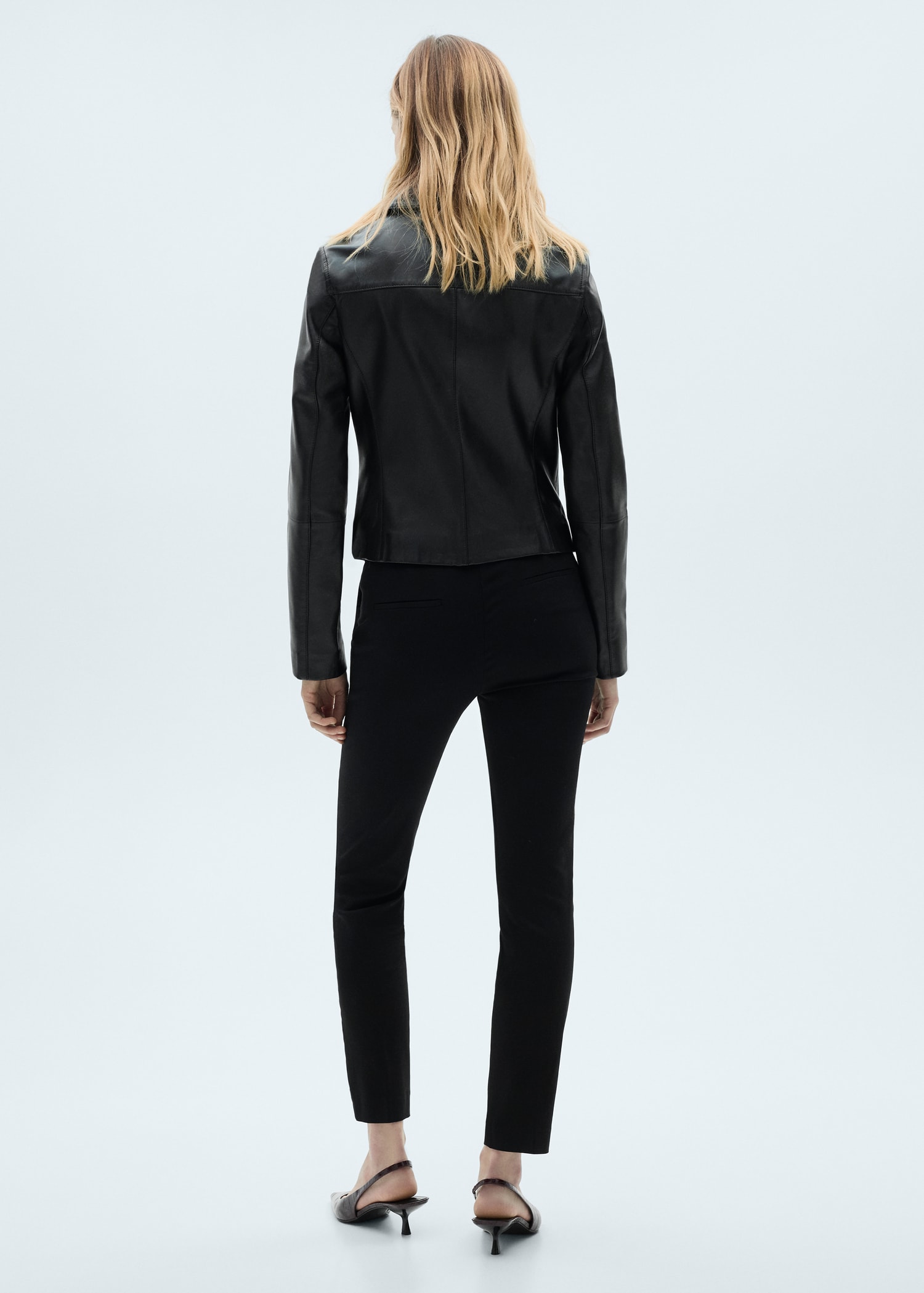 Crop skinny trousers - Women | MANGO USA