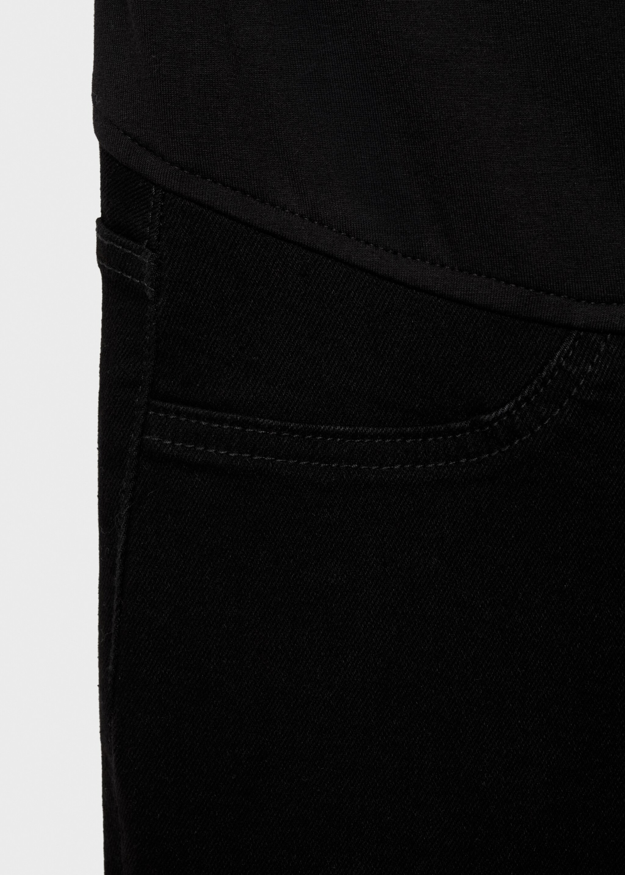 Maternity flared cropped jeans - Details of the article 0