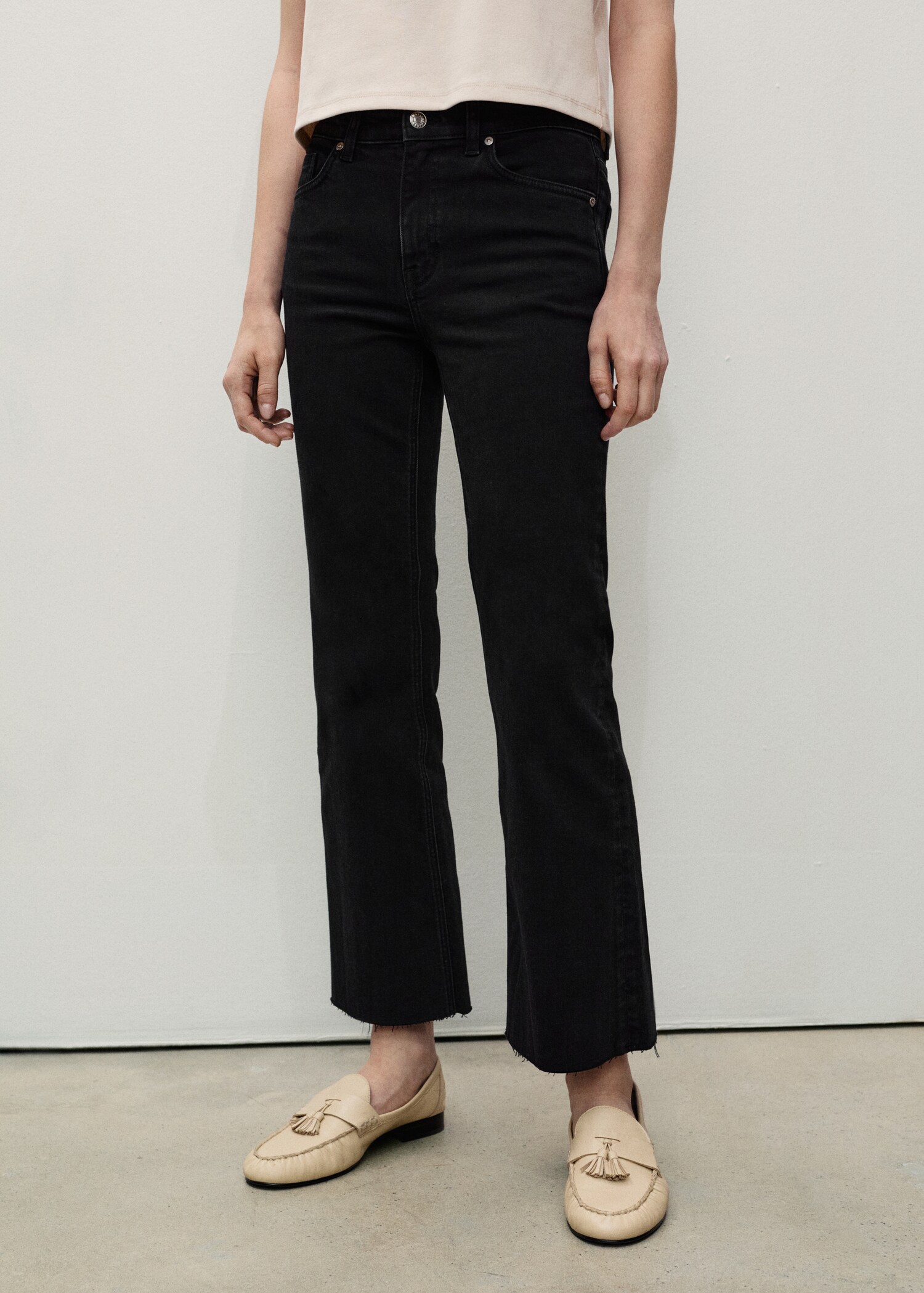 Jean Sienna flare crop - Plan moyen