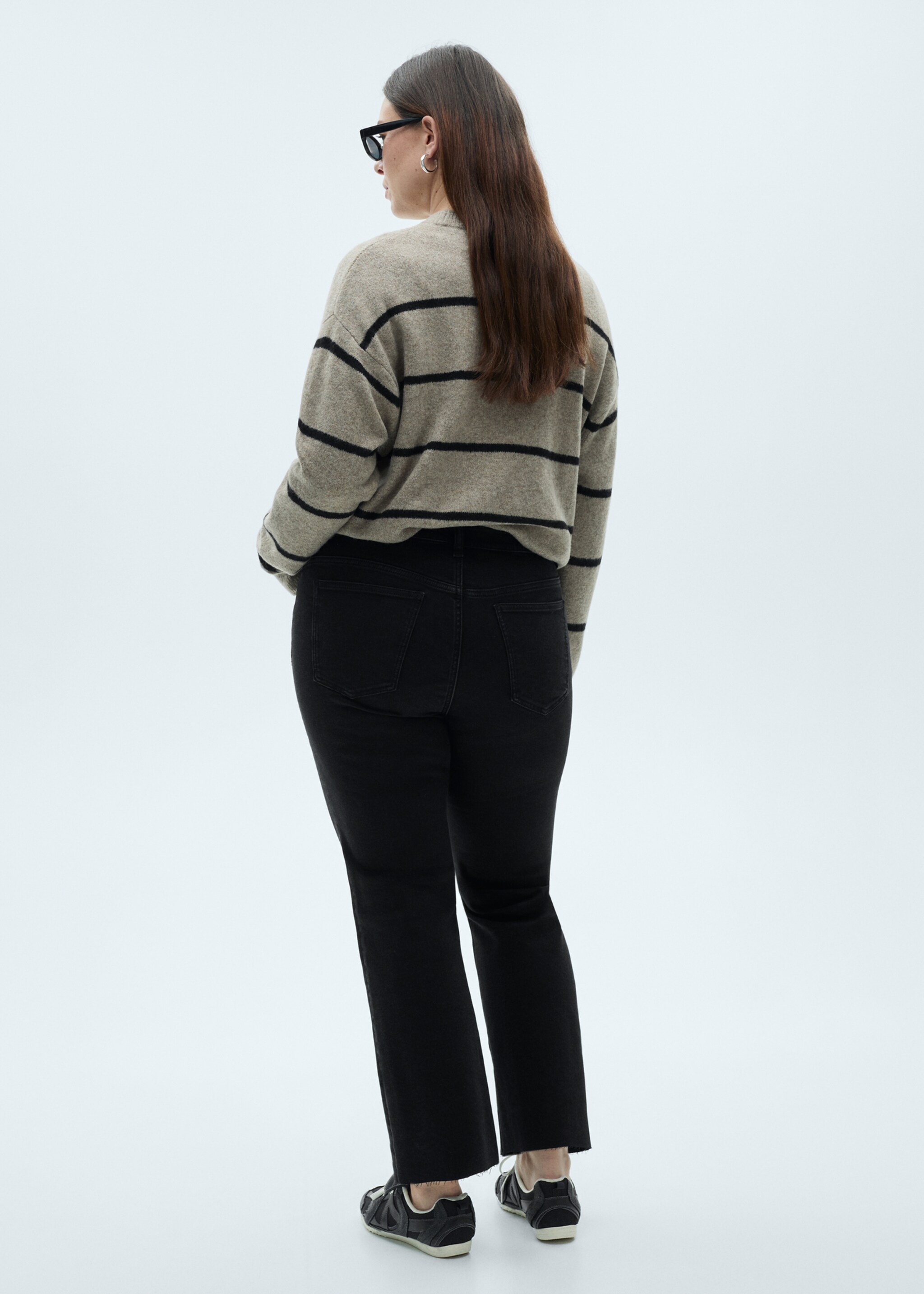 Sienna flared cropped jeans - Details of the article 4
