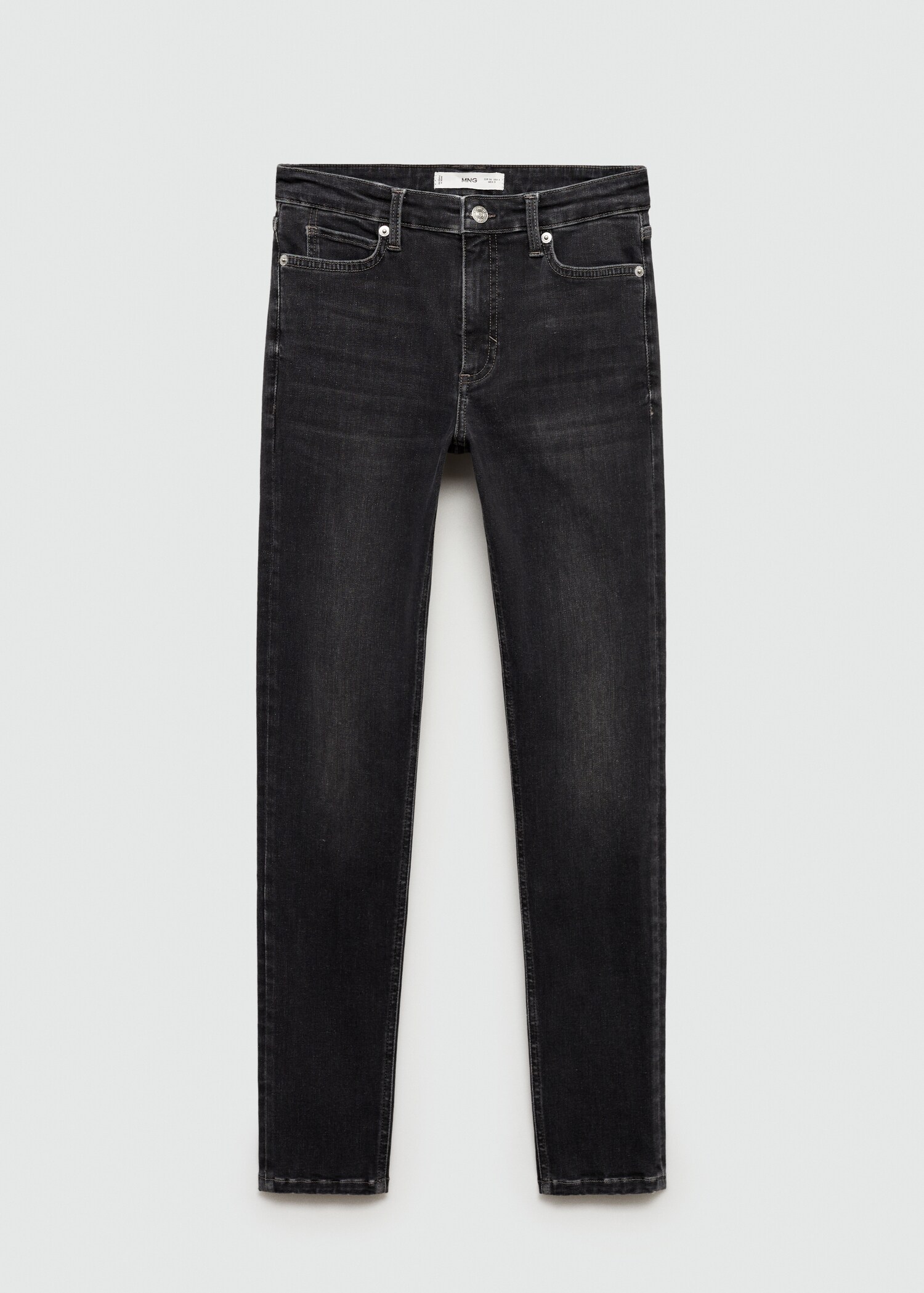 Skinnyjeans med mellanhög midja - Artikel utan modell