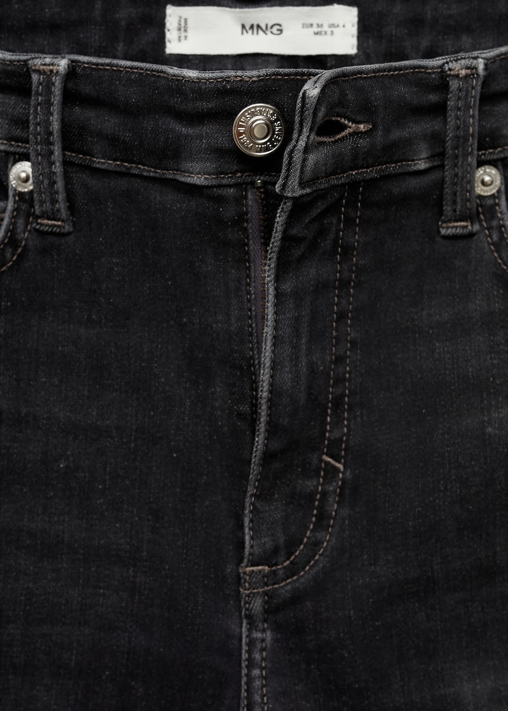 Mango Mid-rise skinny jeans