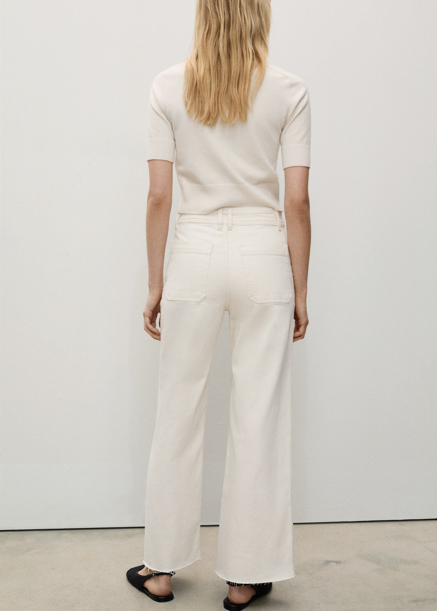 Catherin culotte high-rise jeans - Reverse of the article