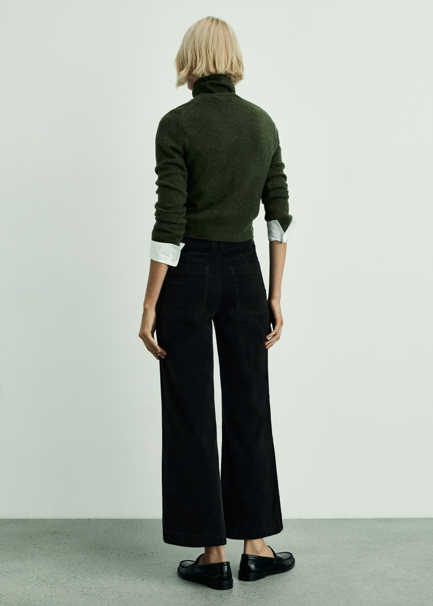 Catherin culotte corduroy pants - Reverse of the article