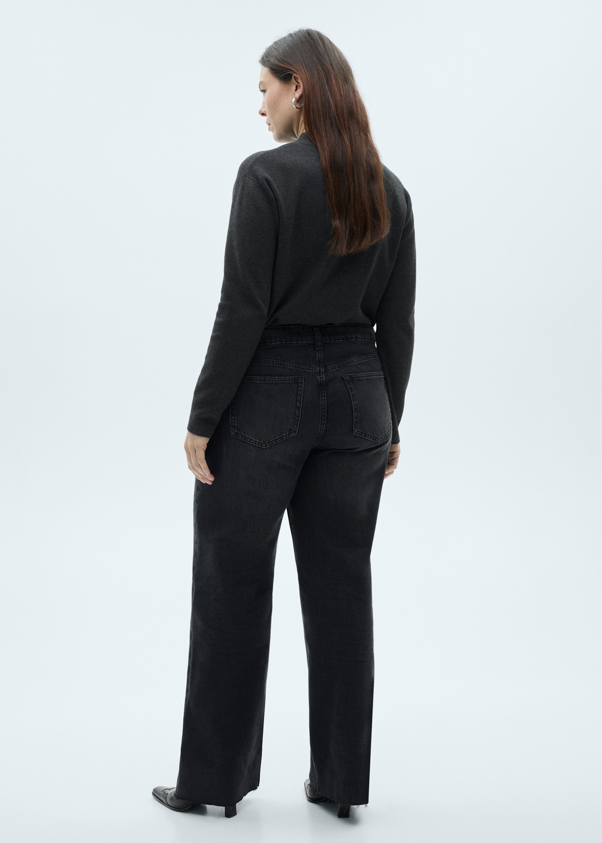 Jeans high-rise wideleg Danila - Rincian barang 4