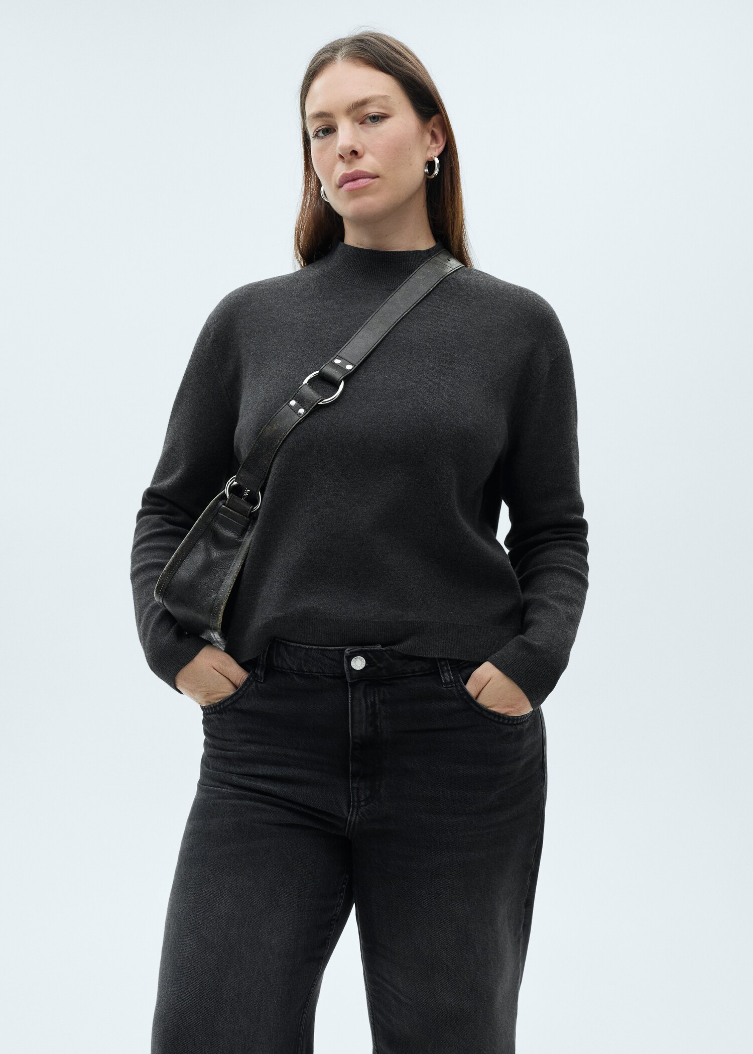 Danila wideleg high-rise jeans - Details of the article 5
