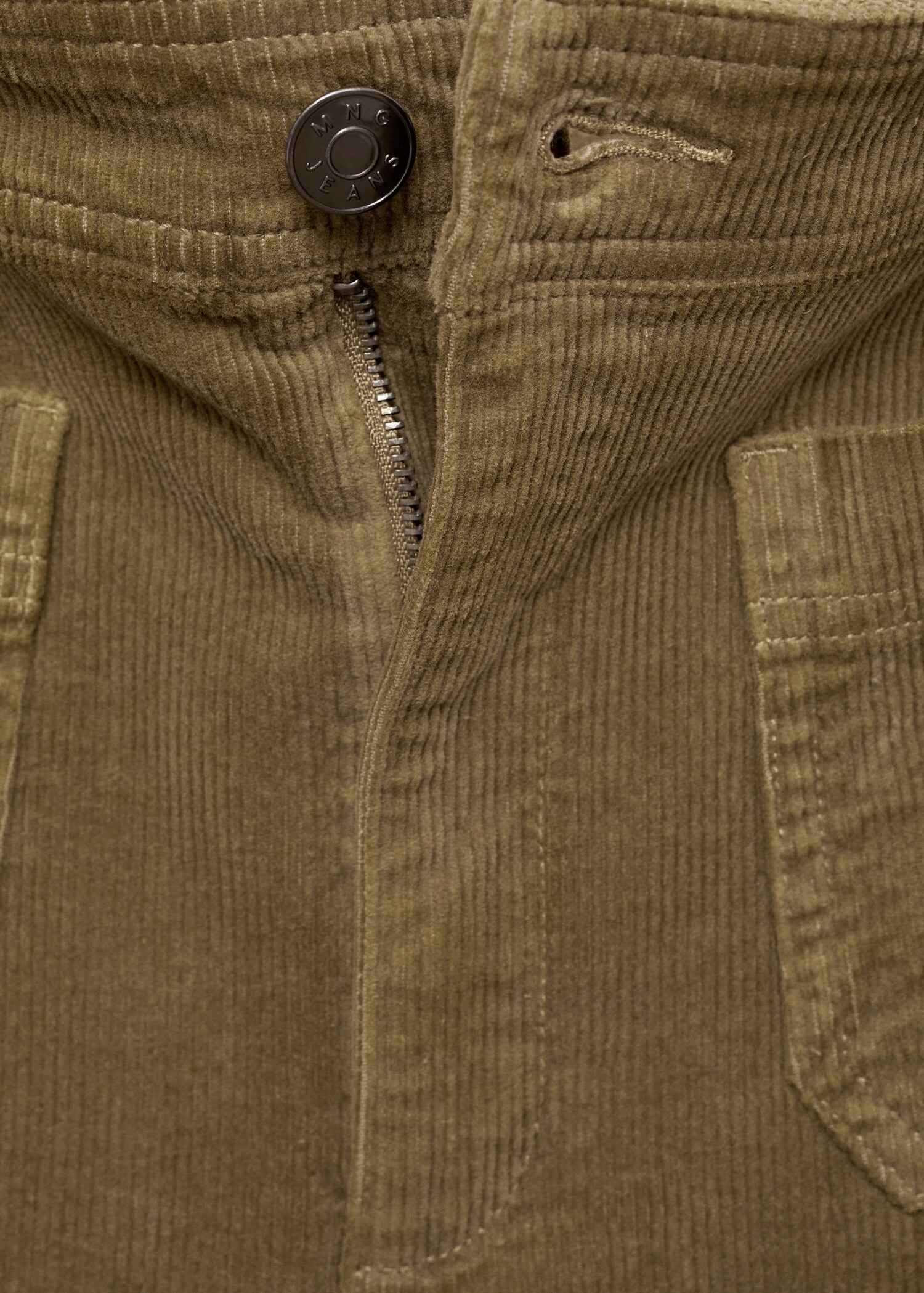 Pantalon Catherin style jupe-culotte velours côtelé - Détail de l'article 8